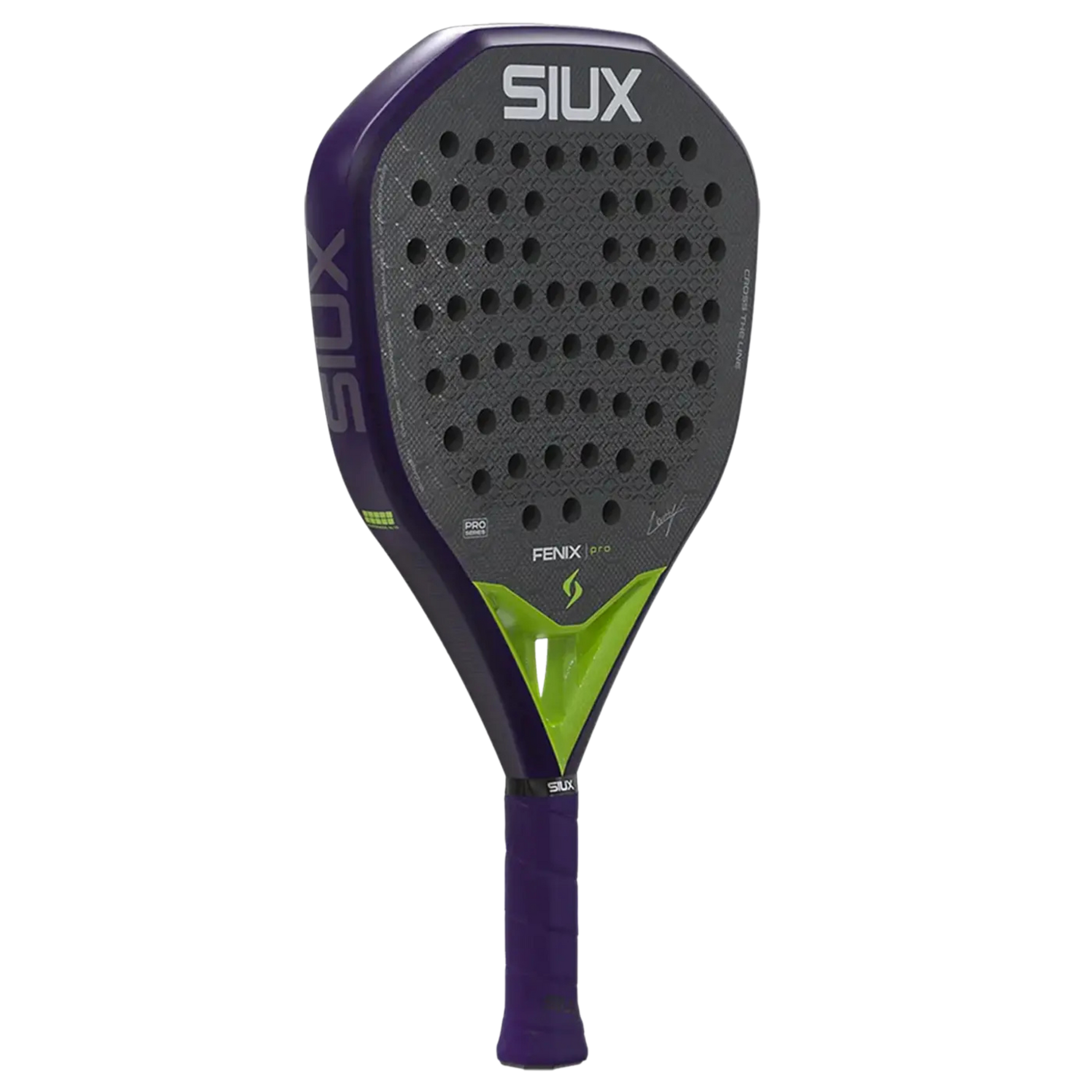 SIUX Fenix Pro Glow Purple side view - Onyx & Bloom Sports