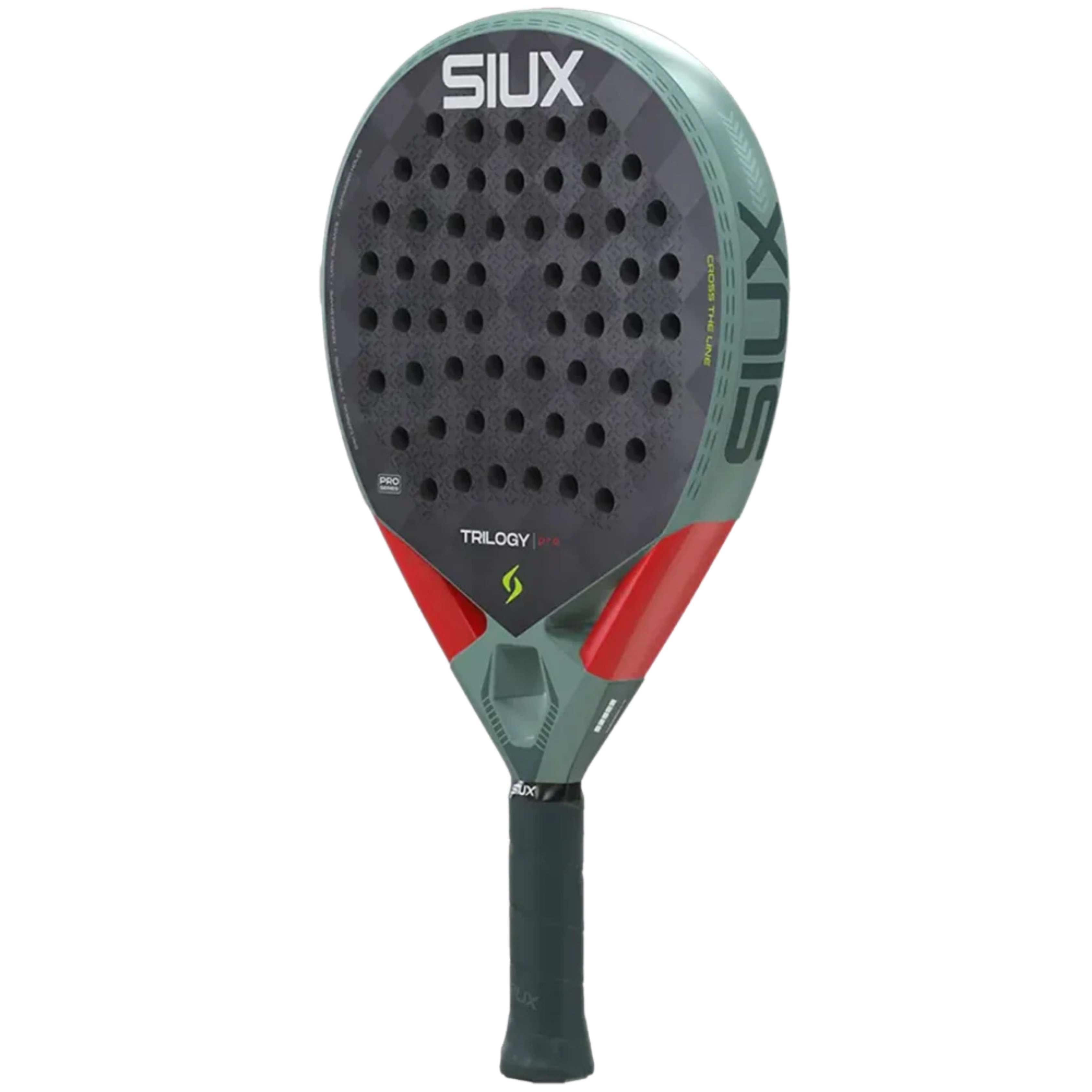 SIUX Trilogy Pro Ash Green side - Onyx & Bloom Sports