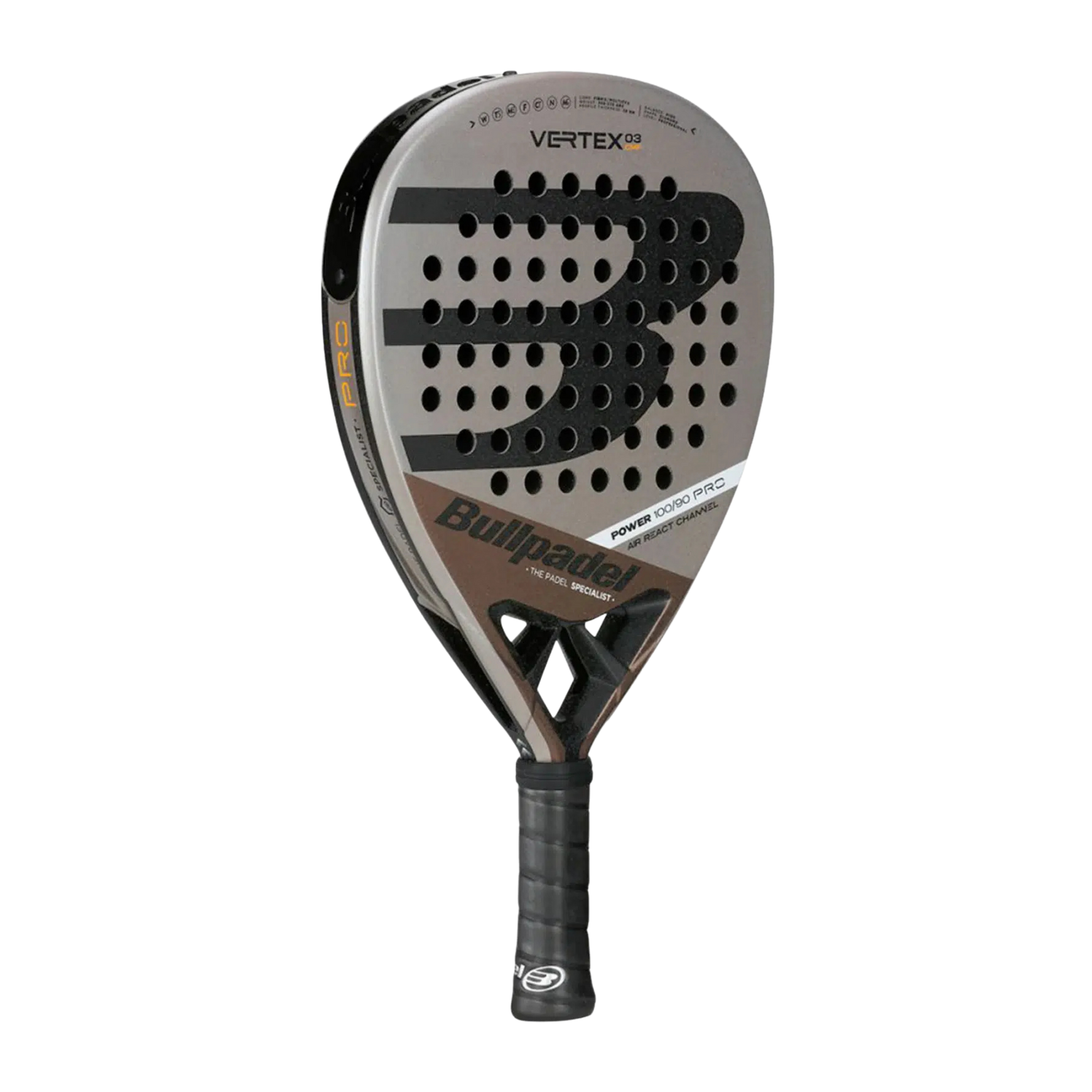 Bullpadel Vertex 03 Comfort side - Onyx & Bloom Sports