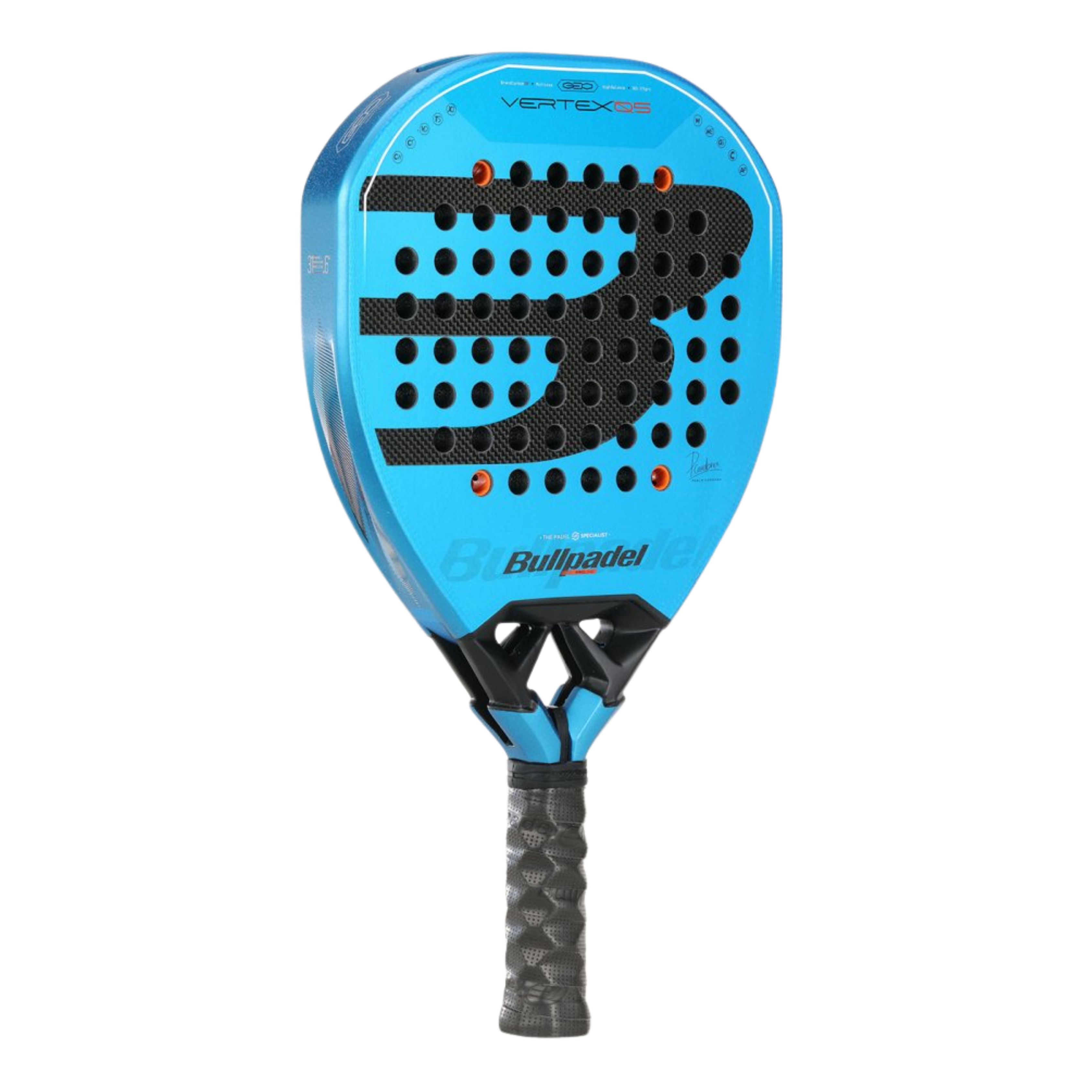 Bullpadel Vertex 05 Geo side view - Onyx & Bloom Sports