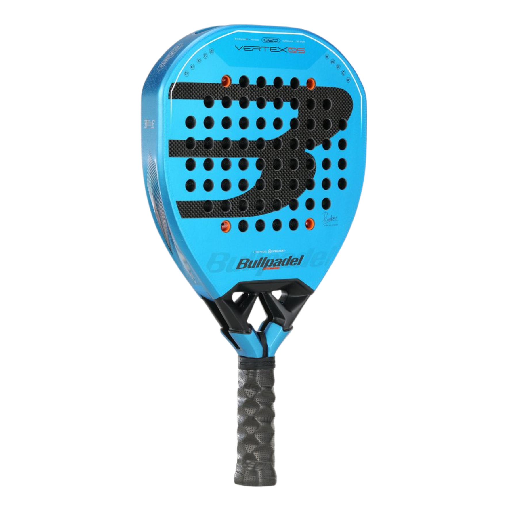 Bullpadel Vertex 05 Geo side view - Onyx & Bloom Sports