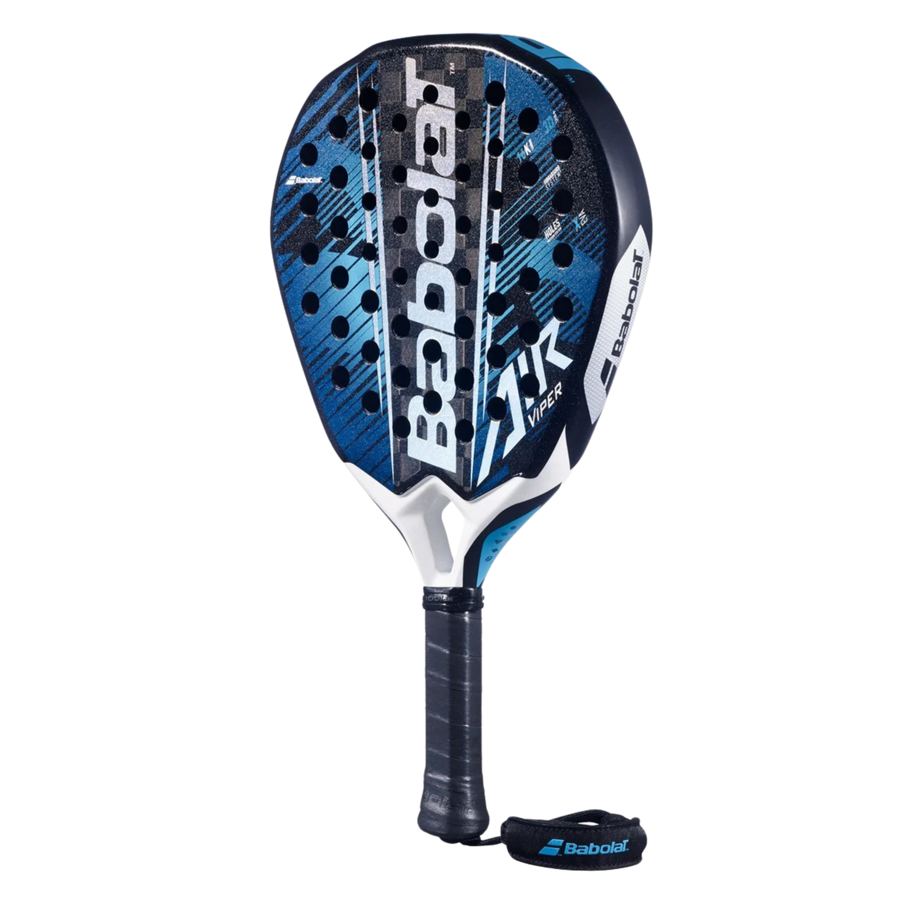 Babolat Air Viper 2.6 side - Onyx & Bloom Sports