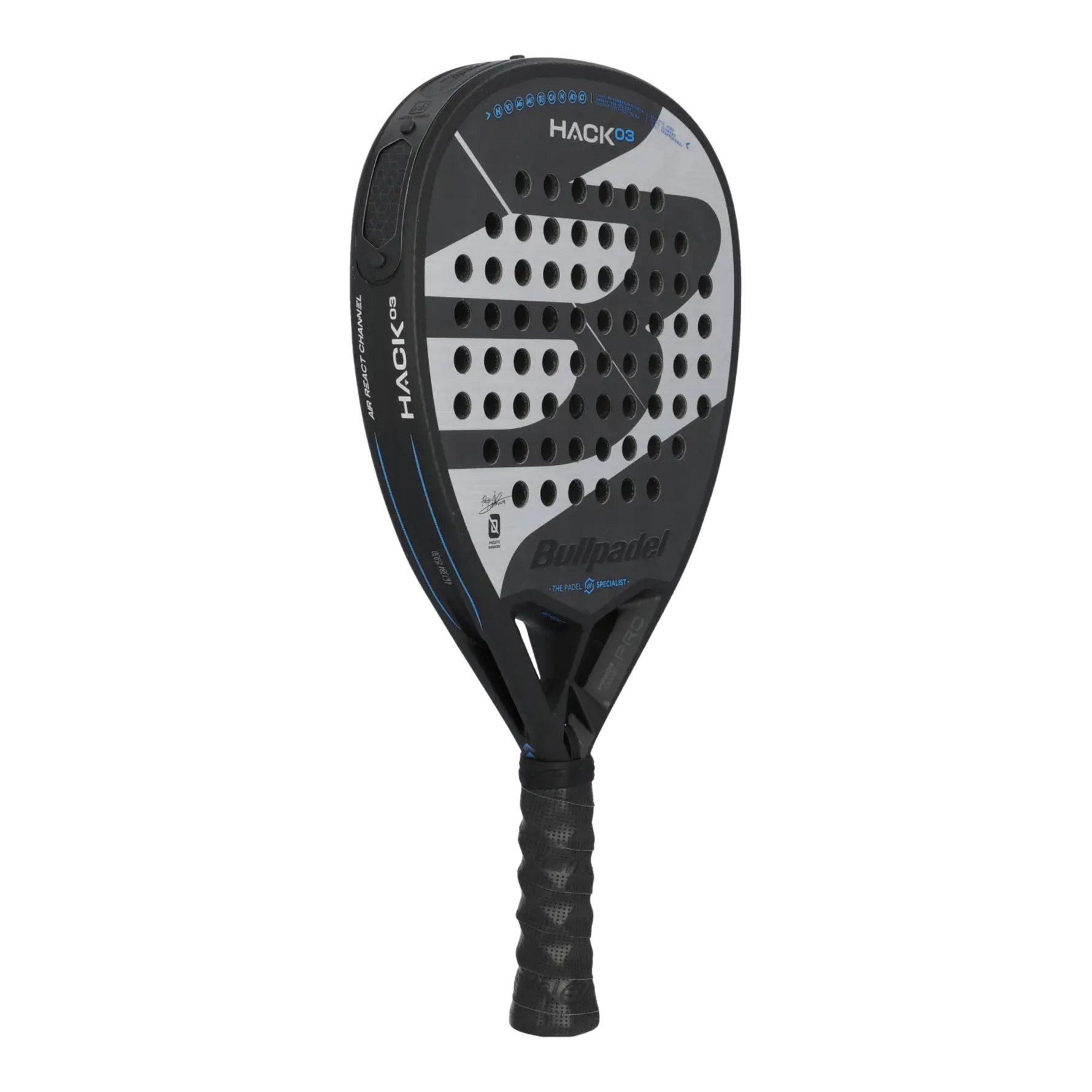 Bullpadel Hack 03 2023 side - Onyx & Bloom Sports