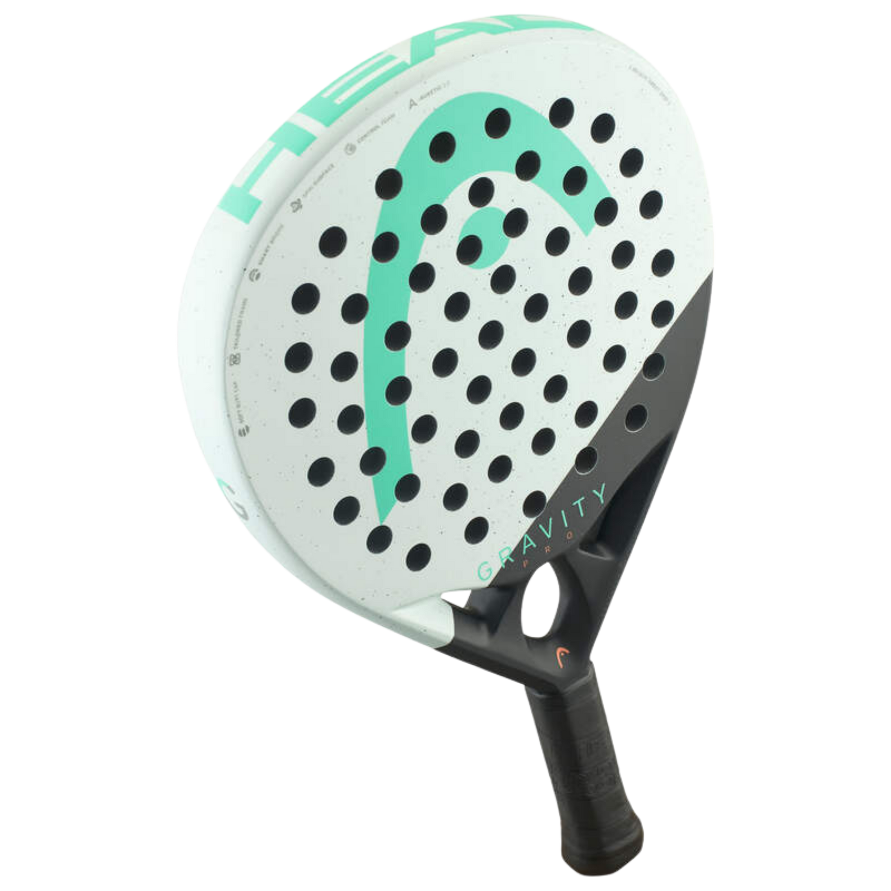 HEAD Gravity Pro Padel back - Onyx & Bloom Sports