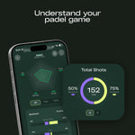 PadelPlay App Analytics on Smartphone - Onyx & Bloom Sports