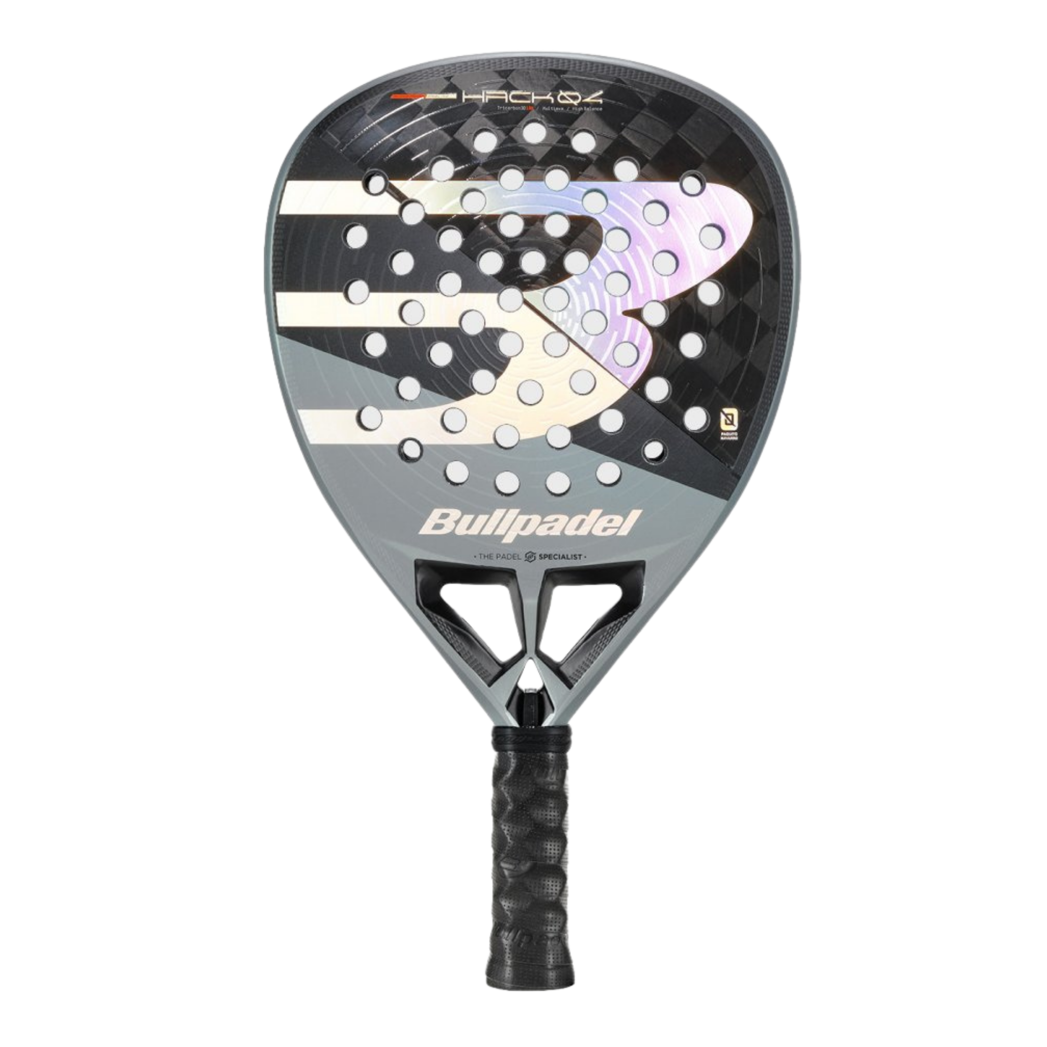 Bullpadel Hack 04 2026 Padel Racket - Professional padel racket - Onyx & Bloom