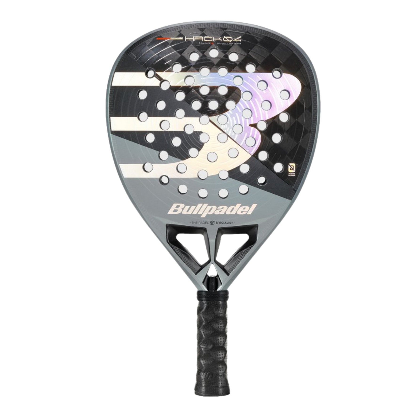 Bullpadel Hack 04 2026 Padel Racket - Professional padel racket - Onyx & Bloom