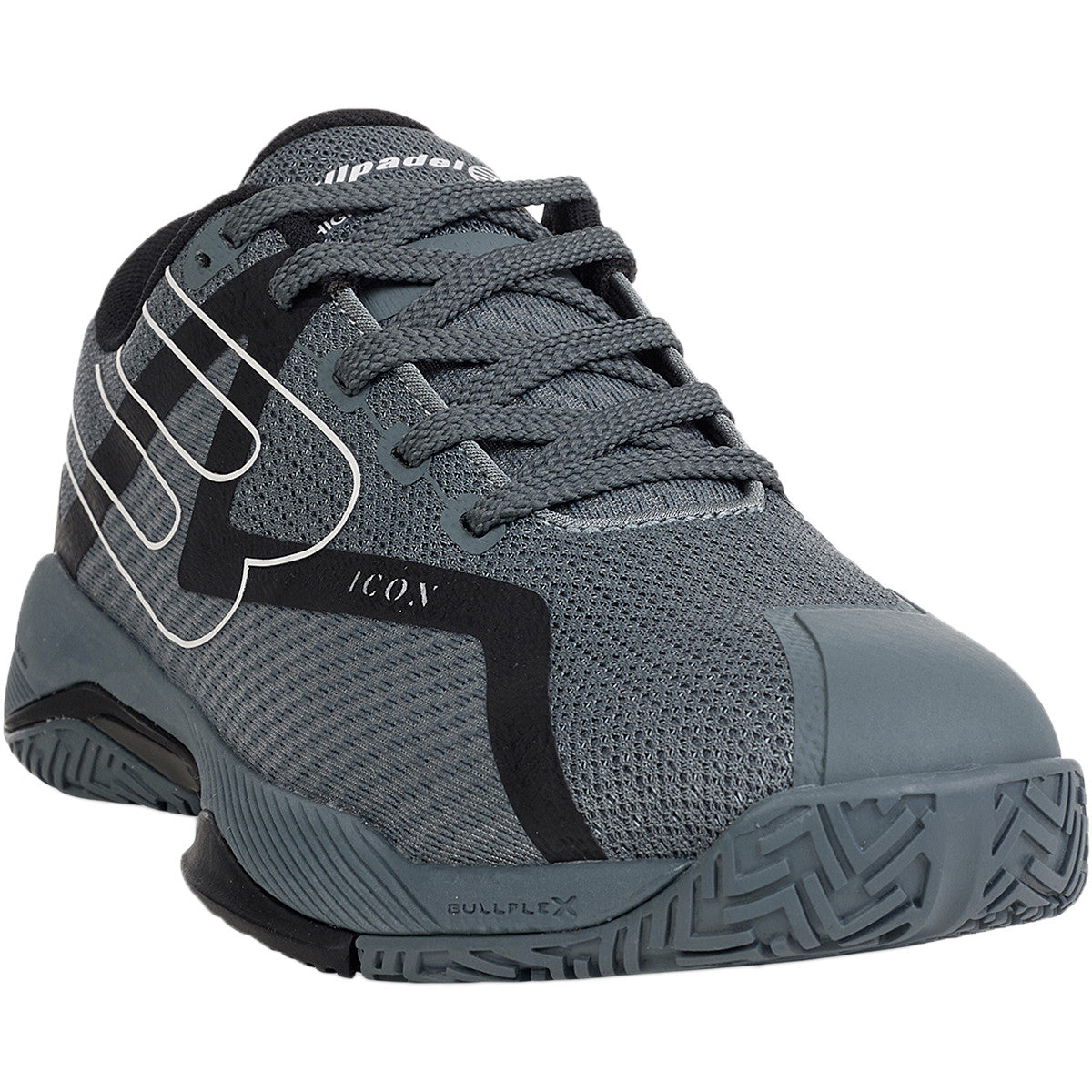 Bullpadel Men's Icon 25i Padel Shoe Top View - Onyx & Bloom Sports