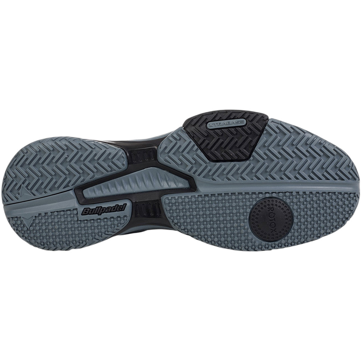 Bullpadel Men's Icon 25i Padel Shoe Sole Detail - Onyx & Bloom Sports
