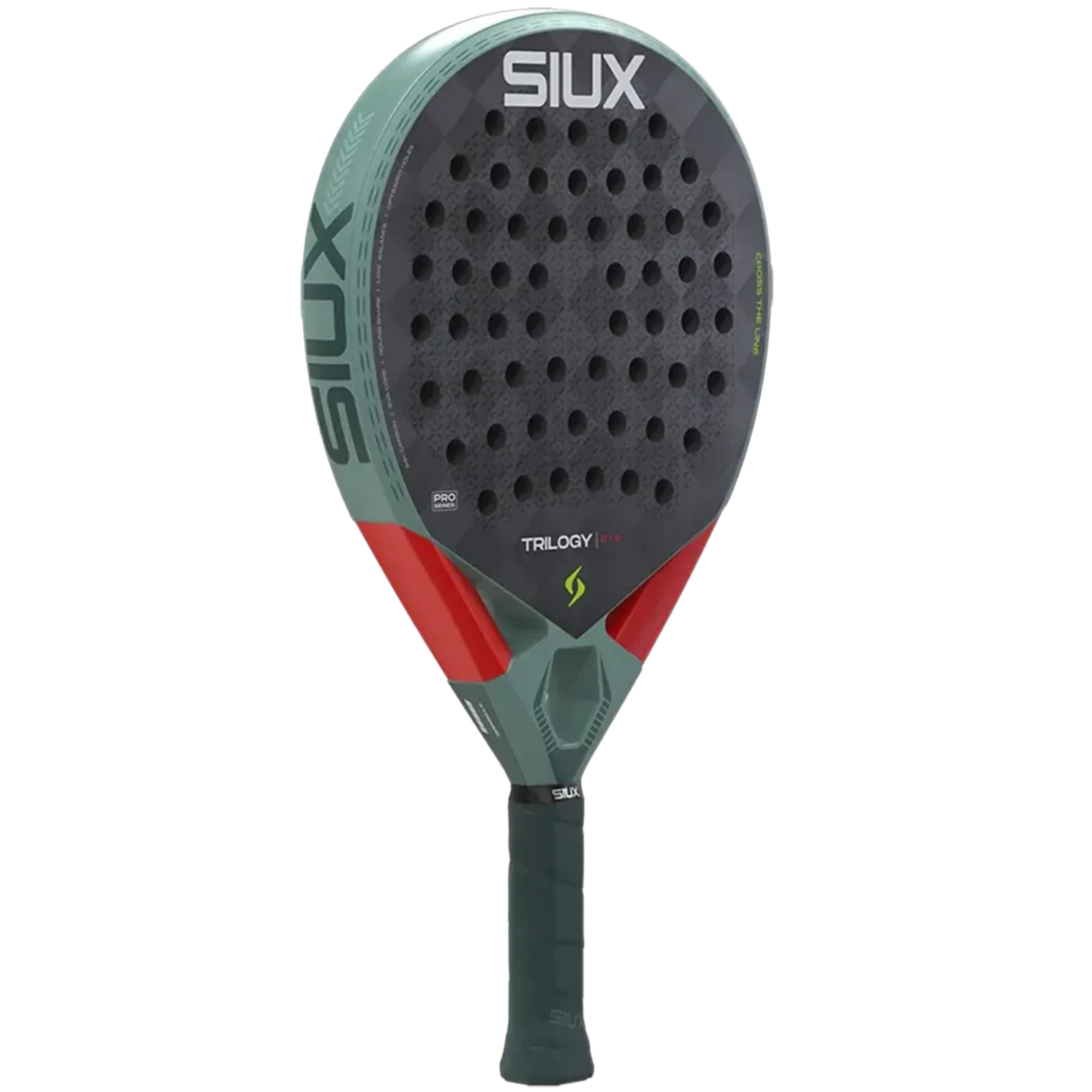 SIUX Trilogy Pro Ash Green detail - Onyx & Bloom Sports