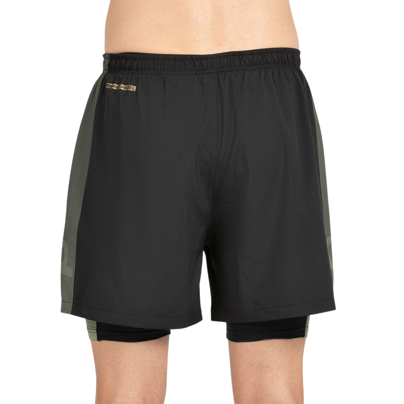 Bullpadel Pingu 2in1 Shorts back - Onyx & Bloom Sports