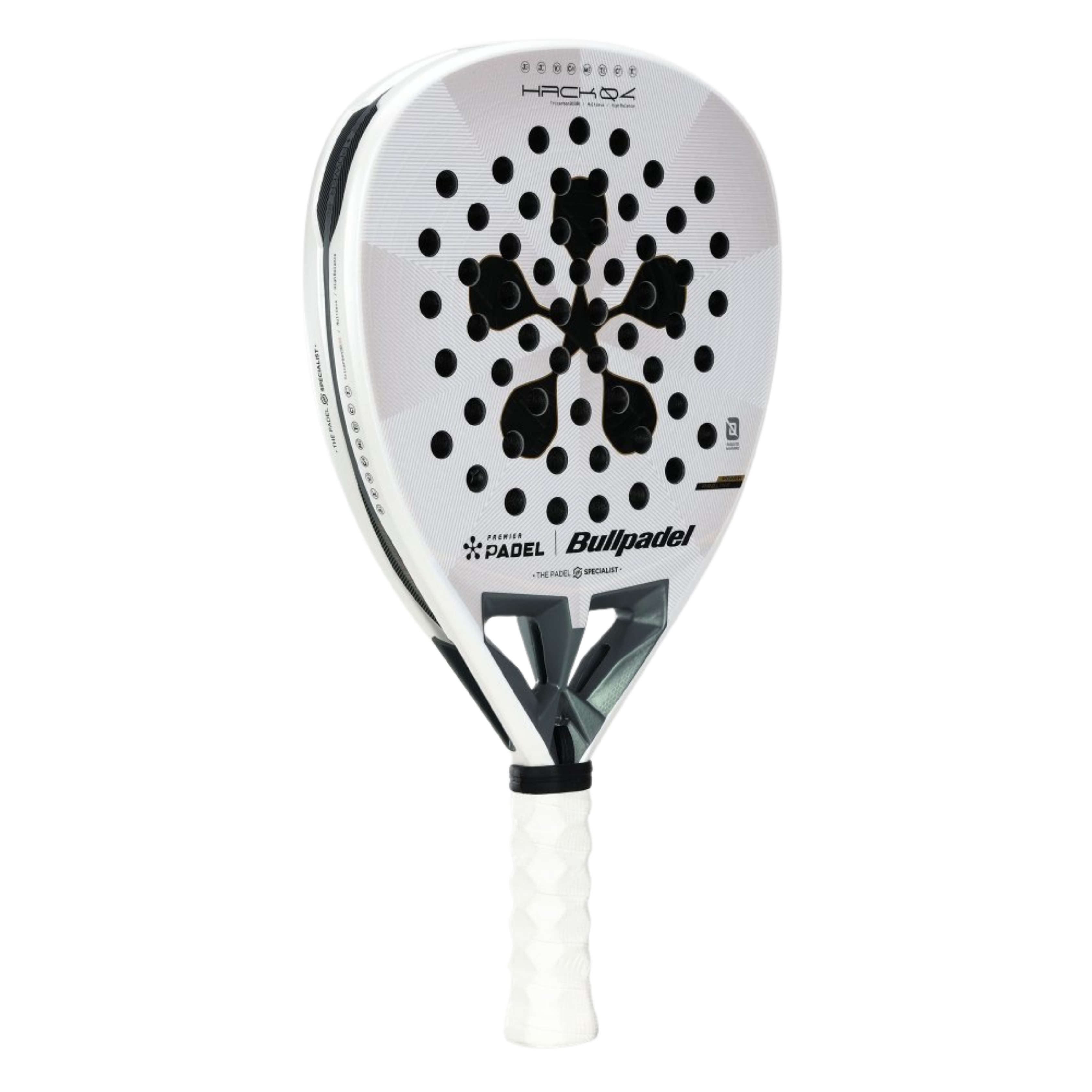 Bullpadel Hack 04 Premier detail - Onyx & Bloom Sports