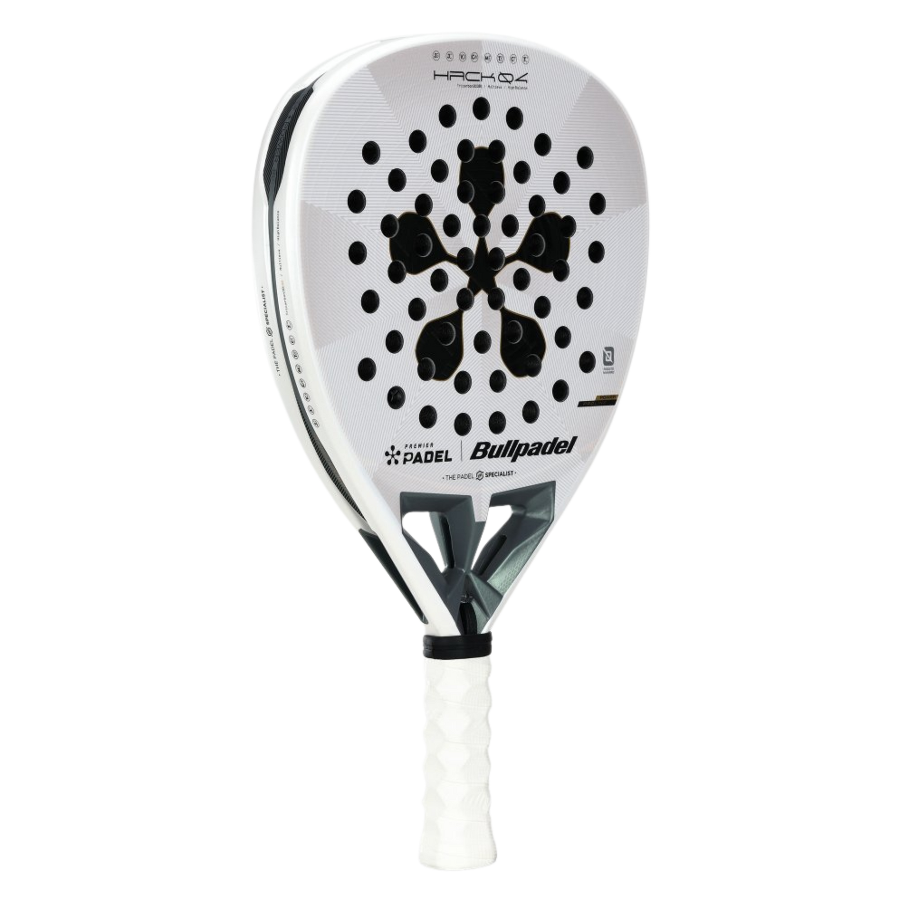 Bullpadel Hack 04 Premier detail - Onyx & Bloom Sports