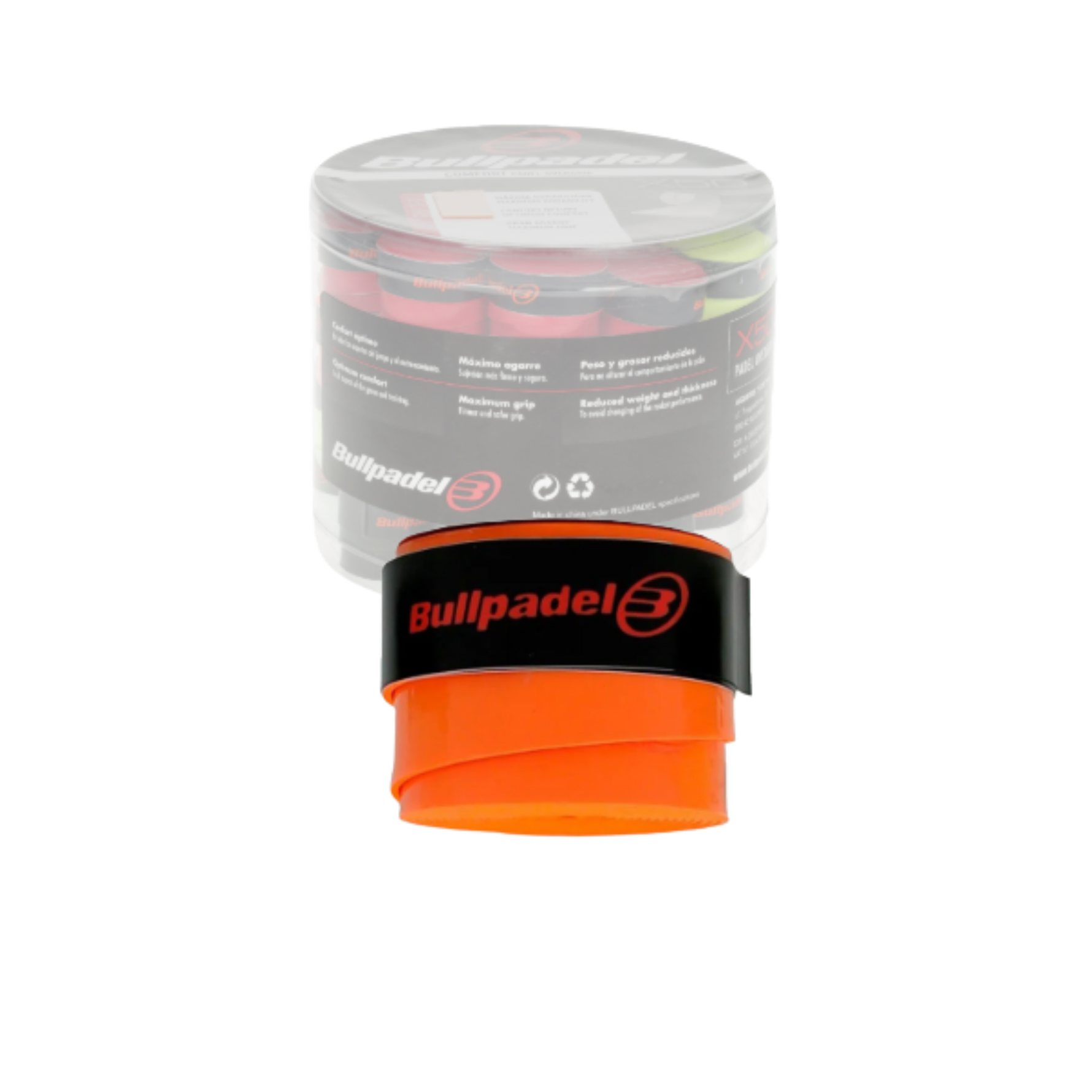 Bullpadel Overgrip color variant 5 - Onyx & Bloom Sports
