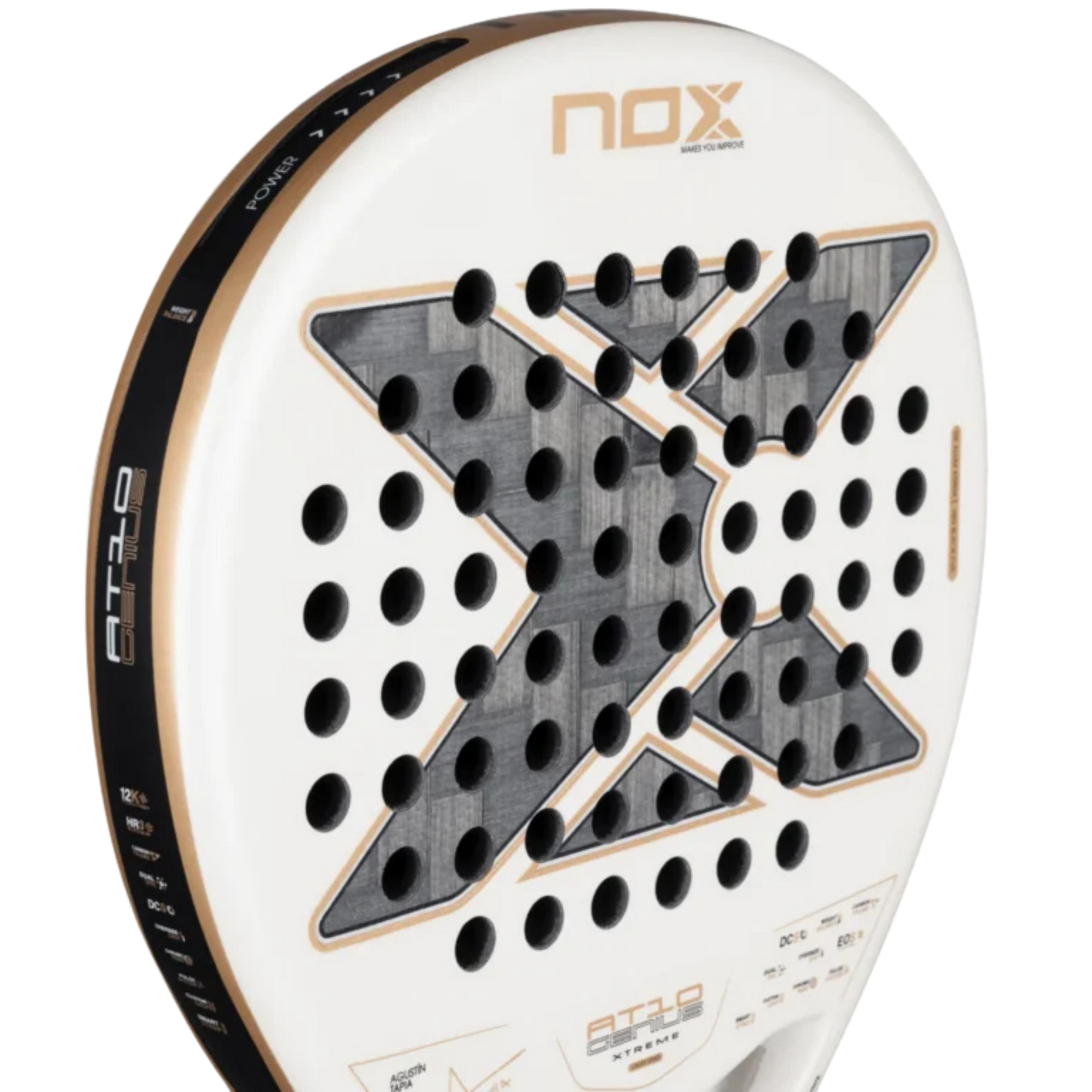 Nox AT10 Genius back - Onyx & Bloom Sports