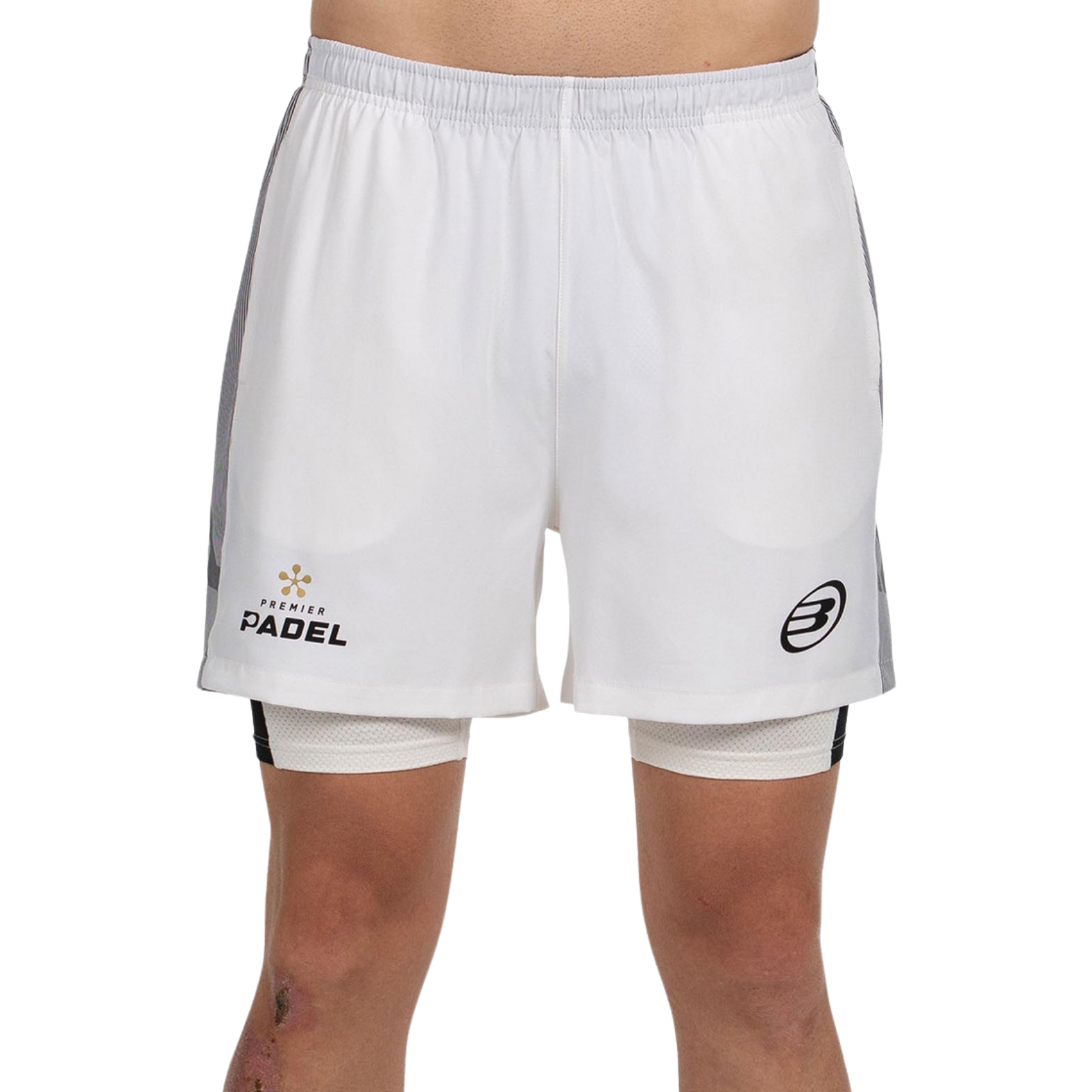 Bullpadel Premier Pingu 2in1 Padel Shorts - Variant 2 - Onyx & Bloom