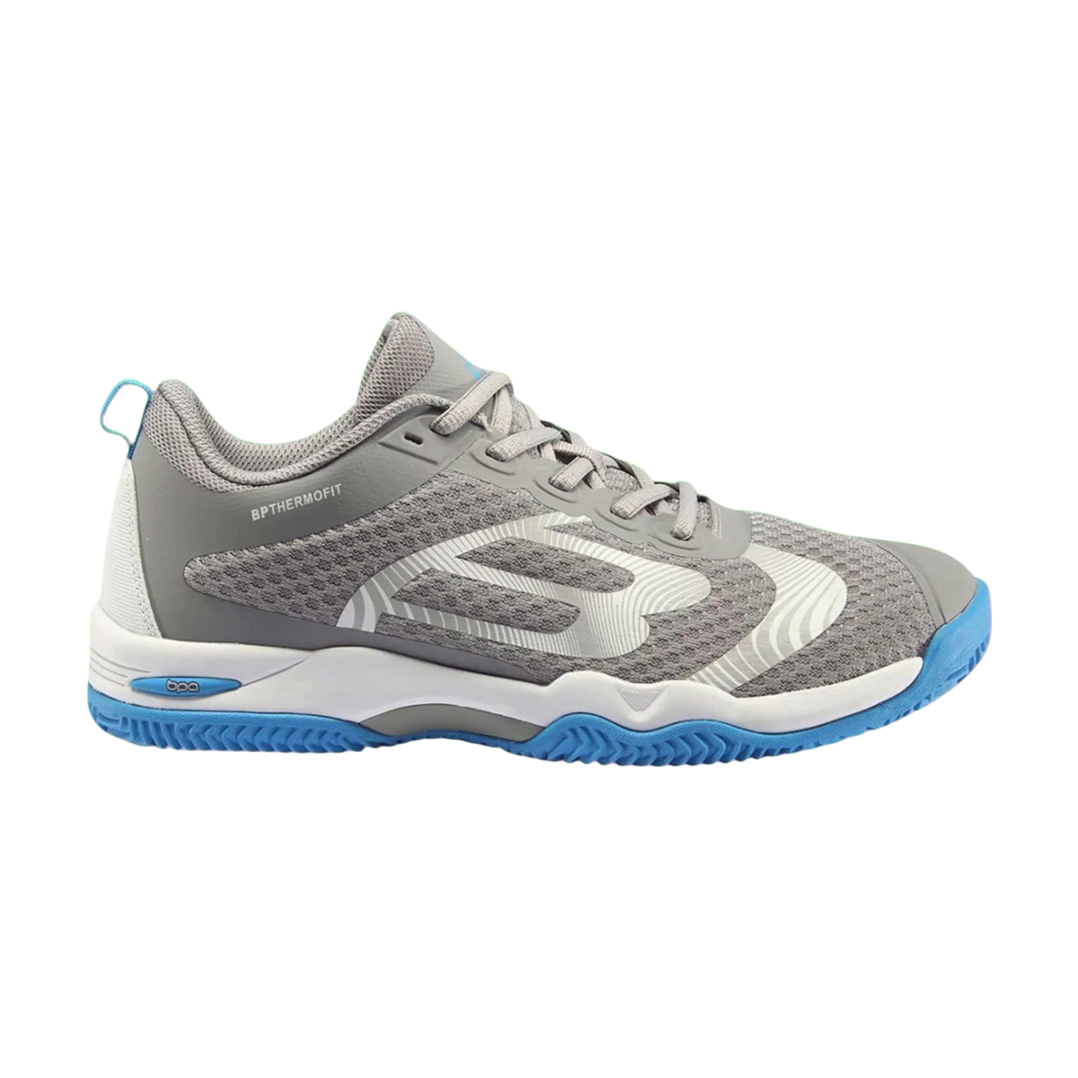 Bullpadel Beker 22V Dark Grey Padel Shoes Main View - Onyx & Bloom Sports