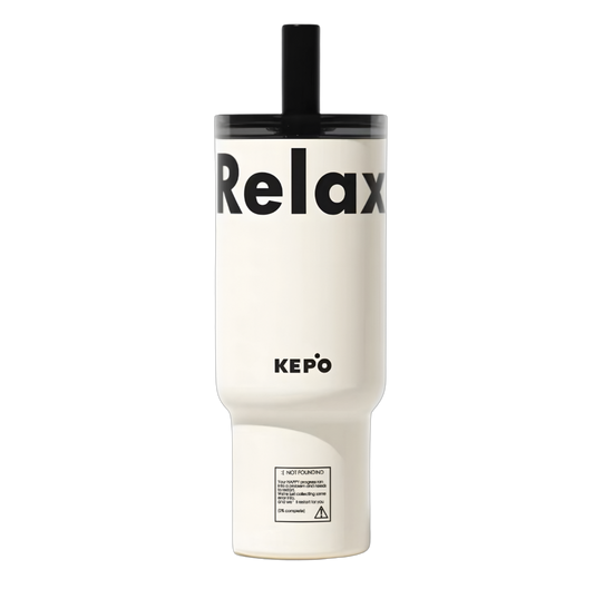 KEPŌ “Relax” Tumbler with Straw