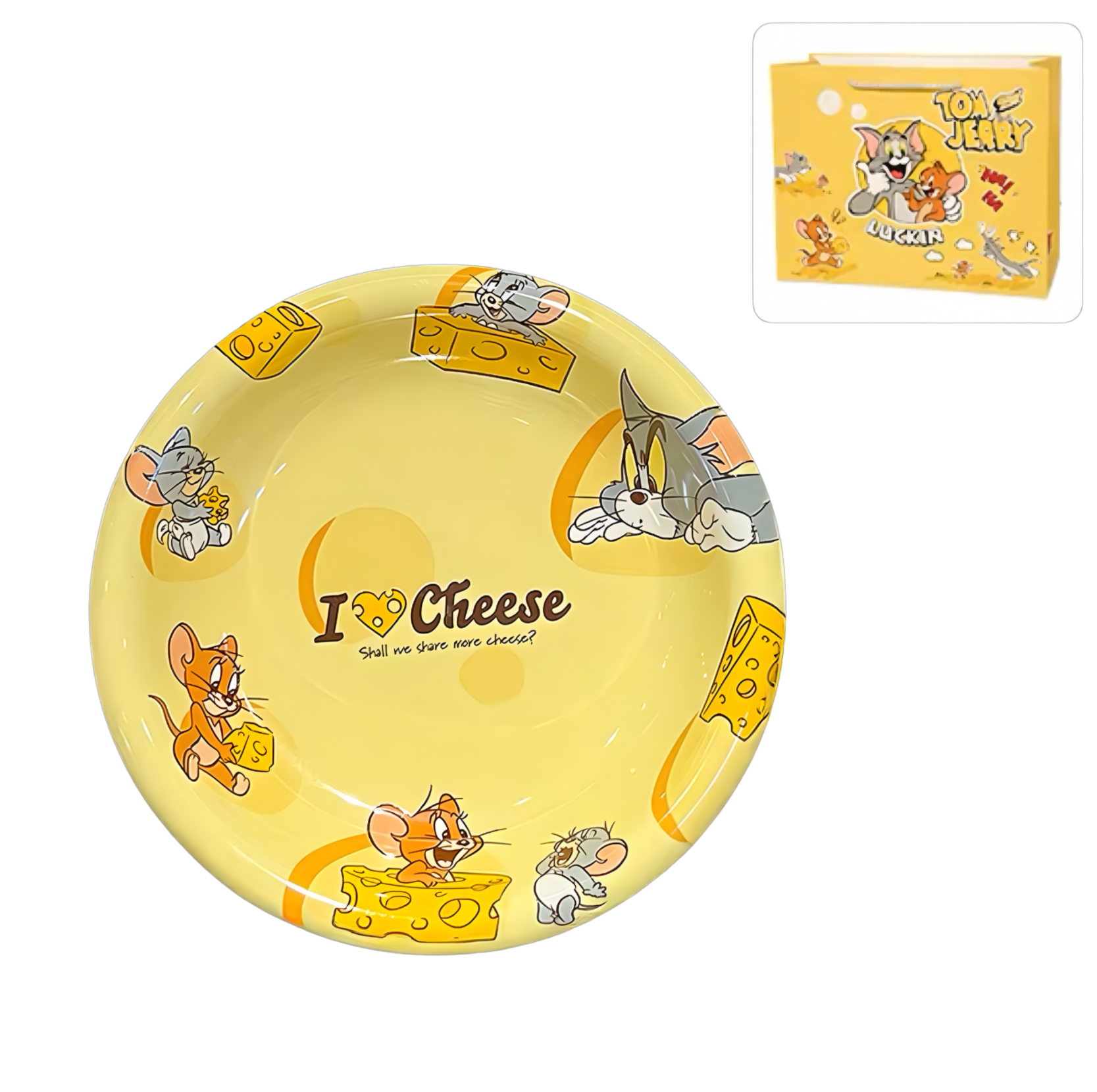 Tom and Jerry Plate packaging - Onyx & Bloom Lifestyle