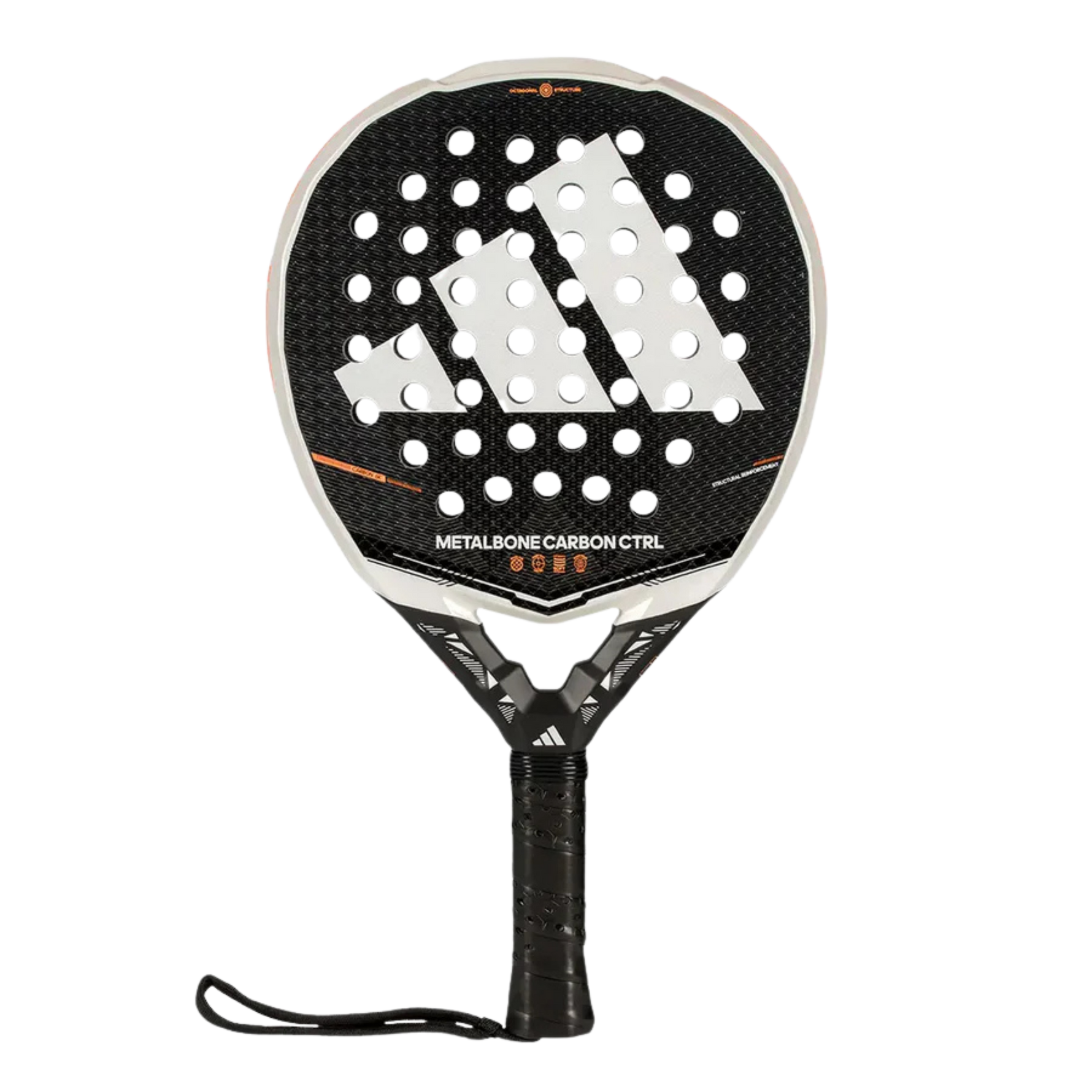 Adidas Metalbone Carbon CTRL 2026 Padel Racket - Professional padel racket - Onyx & Bloom