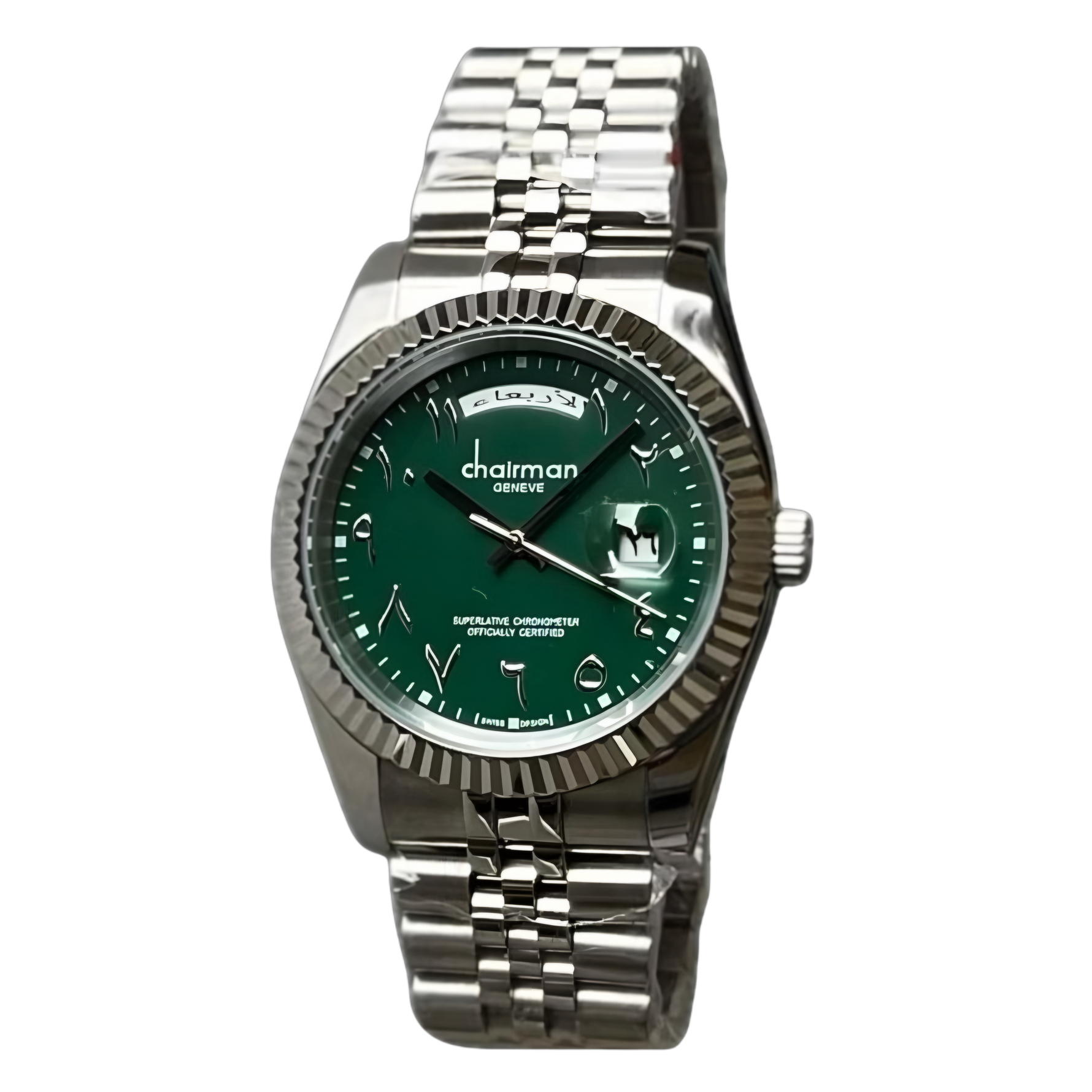 Chairman Geneve Watch side view - Onyx & Bloom Watches
