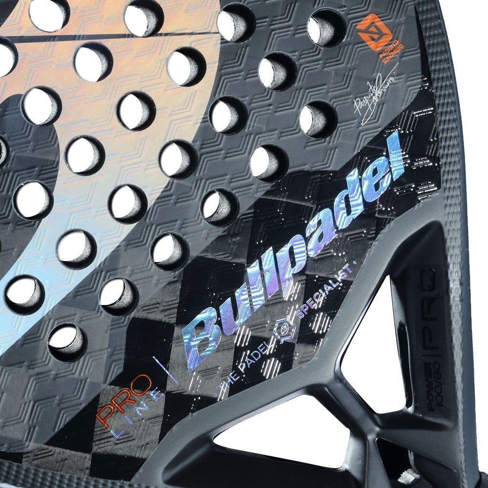 Bullpadel Hack 03 2024 - Official Design Detail - Onyx & Bloom Sports