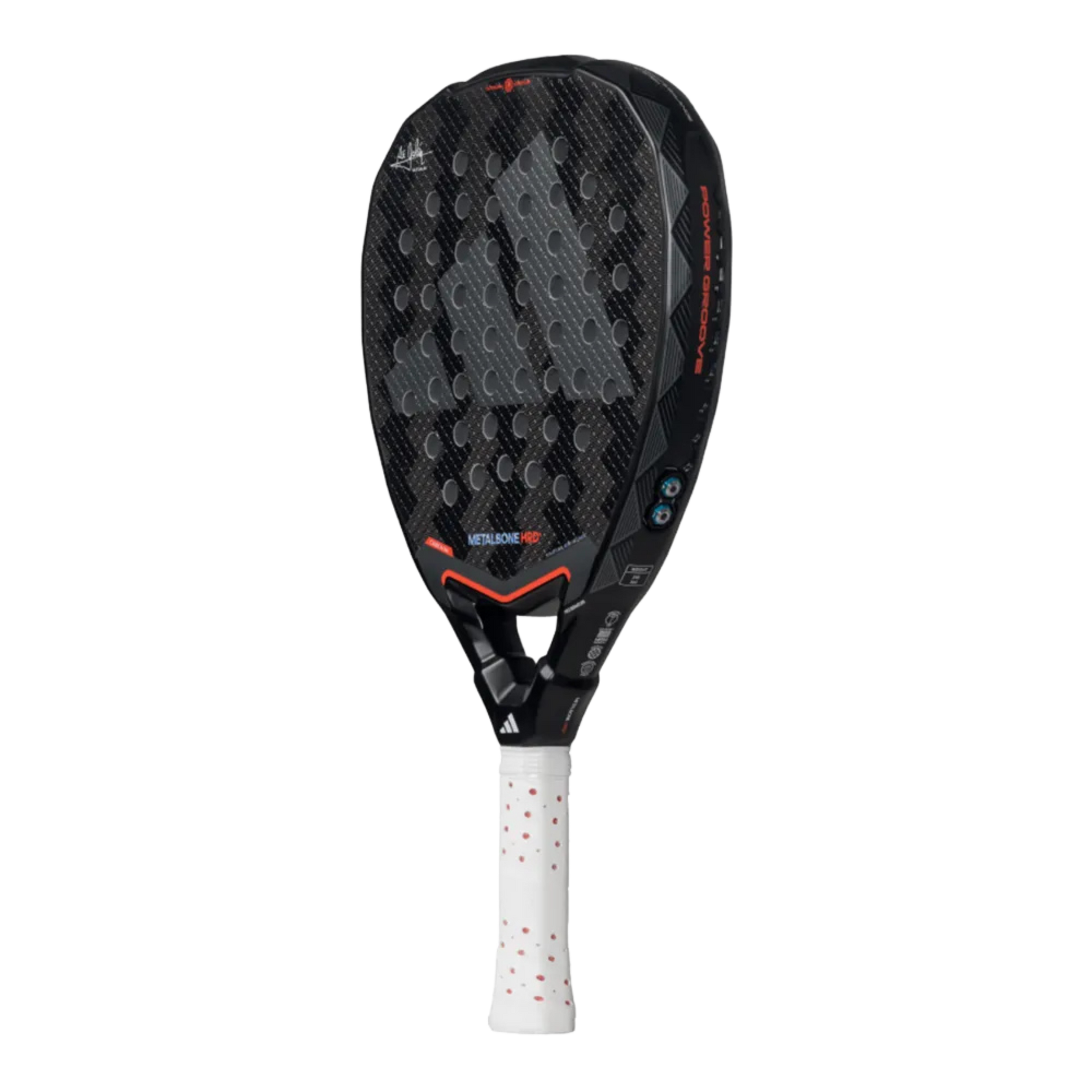 Adidas Metalbone HRD Plus 3.4 side - Onyx & Bloom Sports