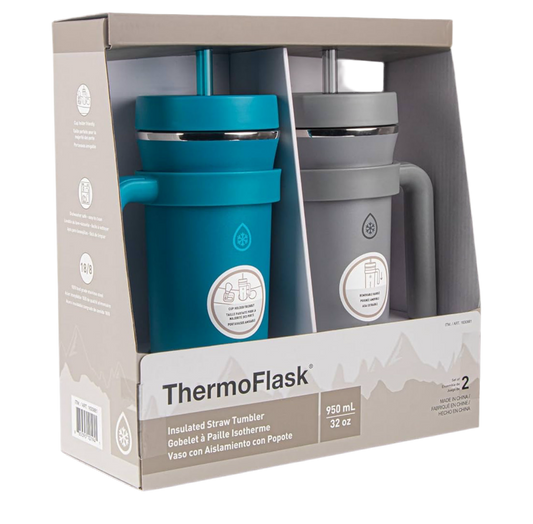 ThermoFlask Insulated Tumbler