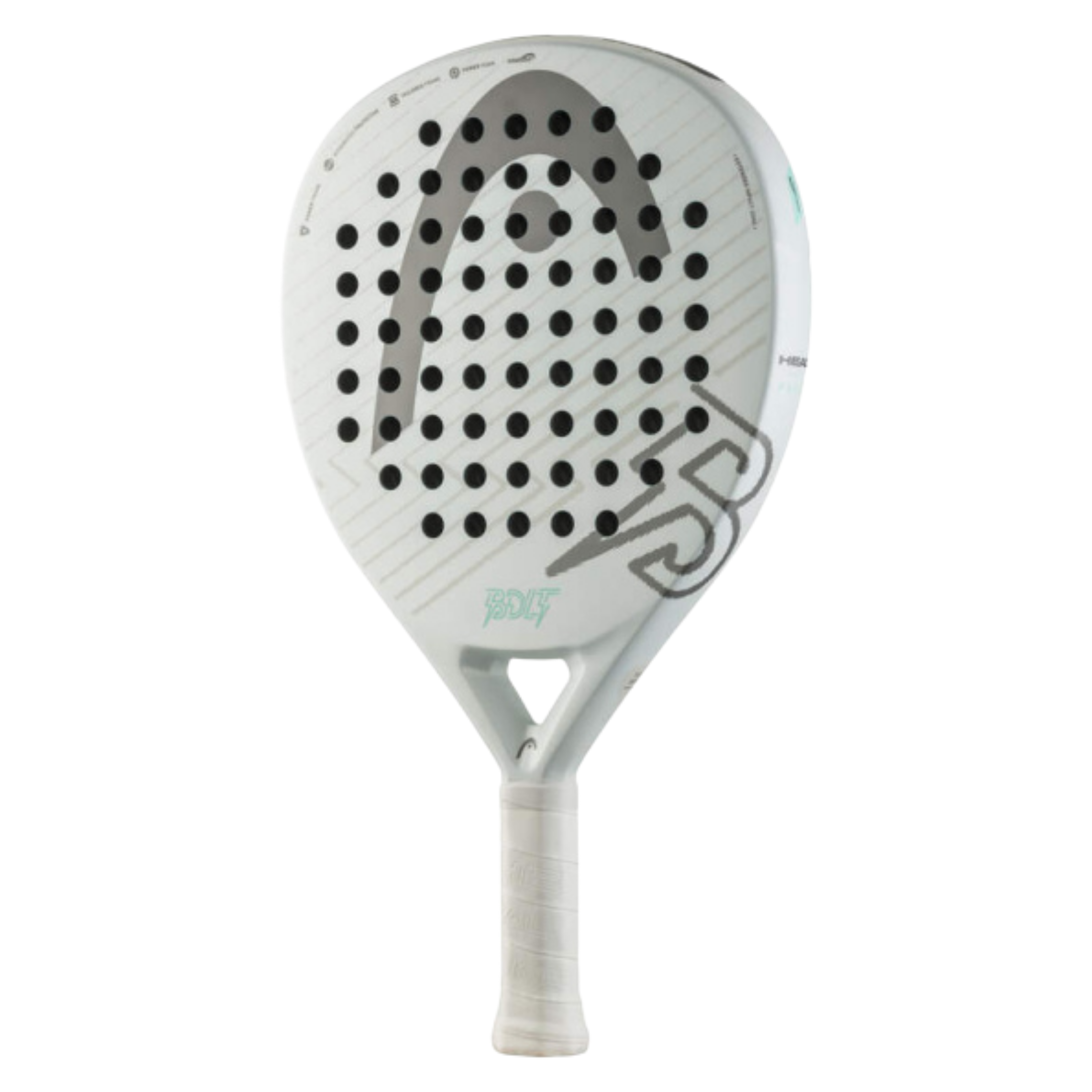 HEAD Bolt Padel Racquet side - Onyx & Bloom Sports