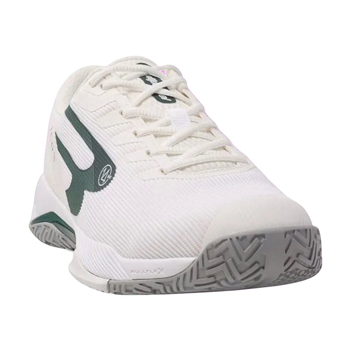 Bullpadel Icon 26v Padel Shoes White Side View - Onyx & Bloom Sports