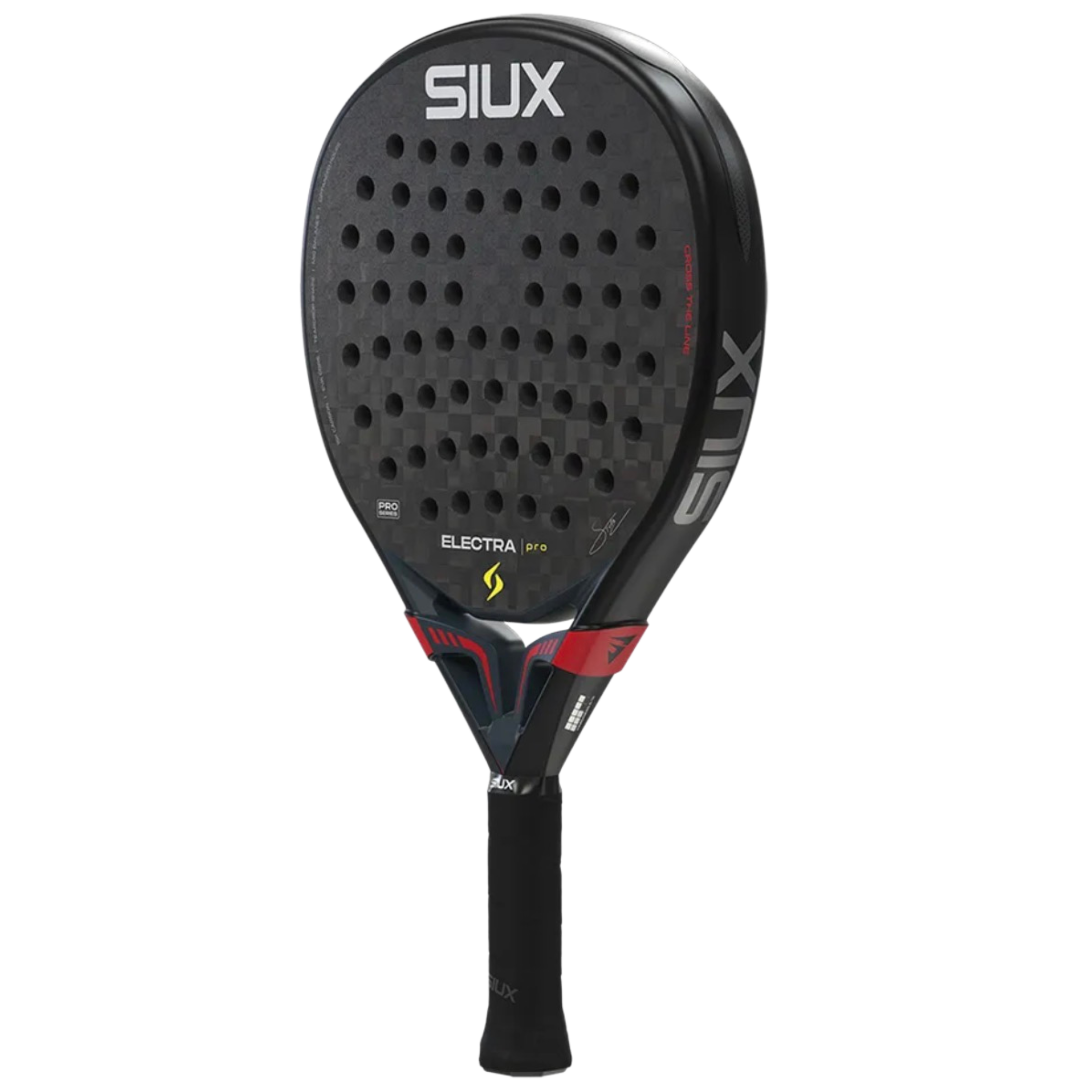 SIUX Electra Pro Shadow Red side view - Onyx & Bloom Sports