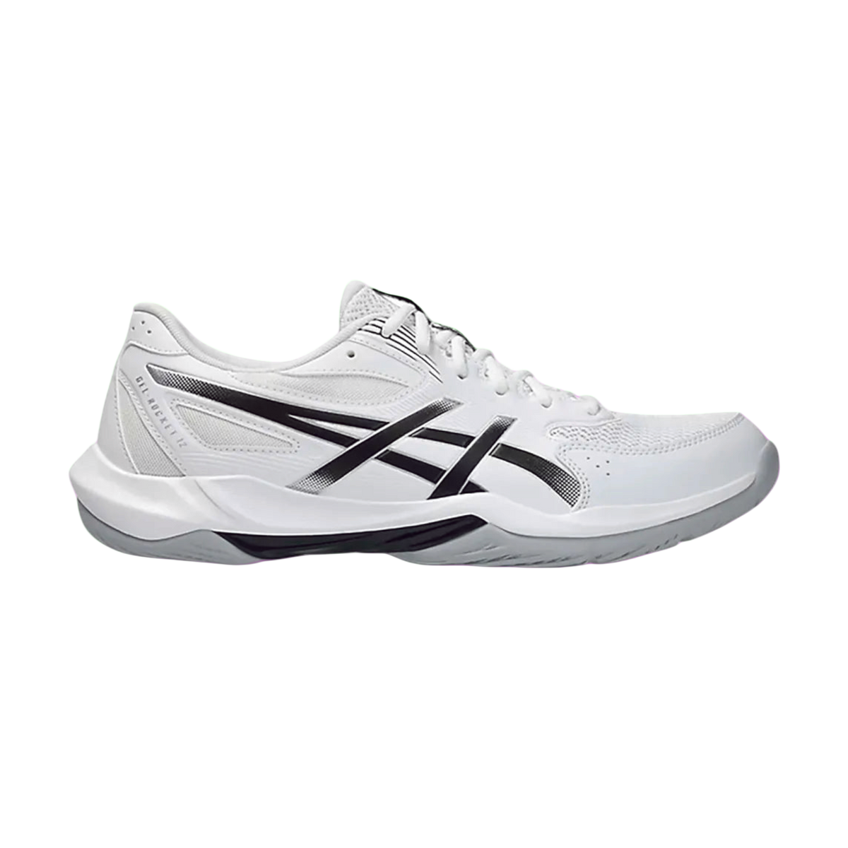 ASICS Gel-Rocket 12 Hard Court Shoes White Main View - Onyx & Bloom Sports