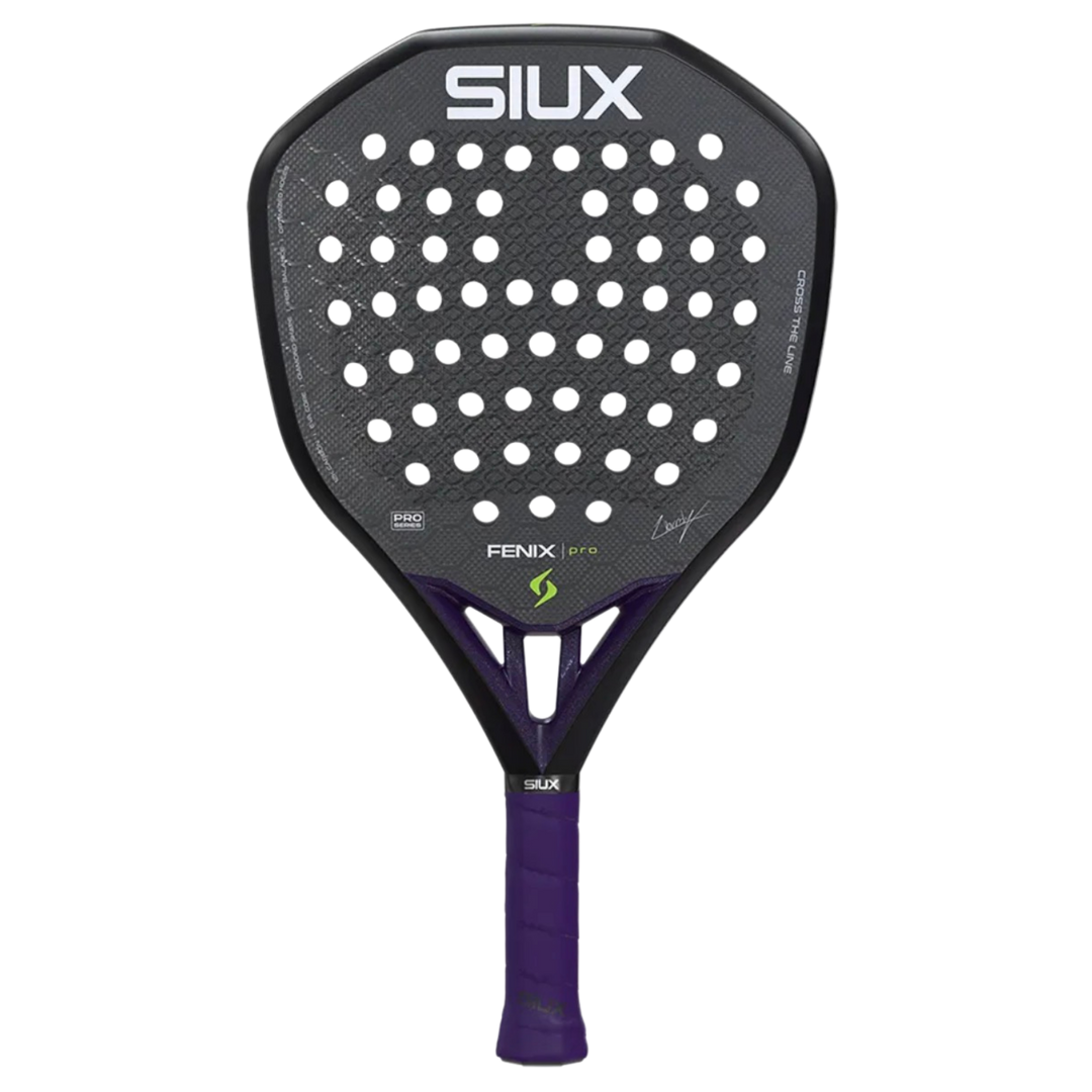 SIUX Fenix Pro 2026 Black Padel Racket - Professional padel racket - Onyx & Bloom
