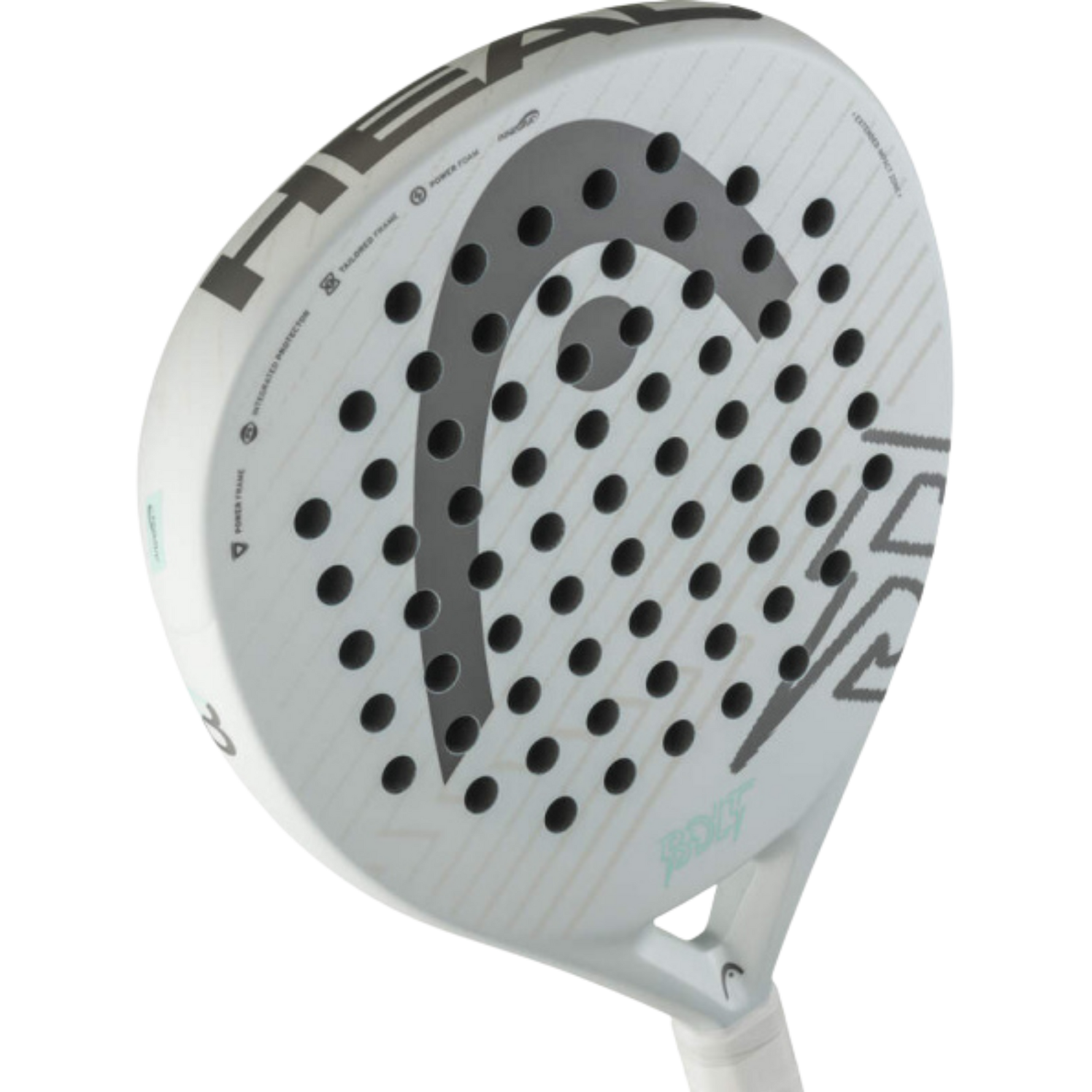 HEAD Bolt Padel Racquet detail - Onyx & Bloom Sports