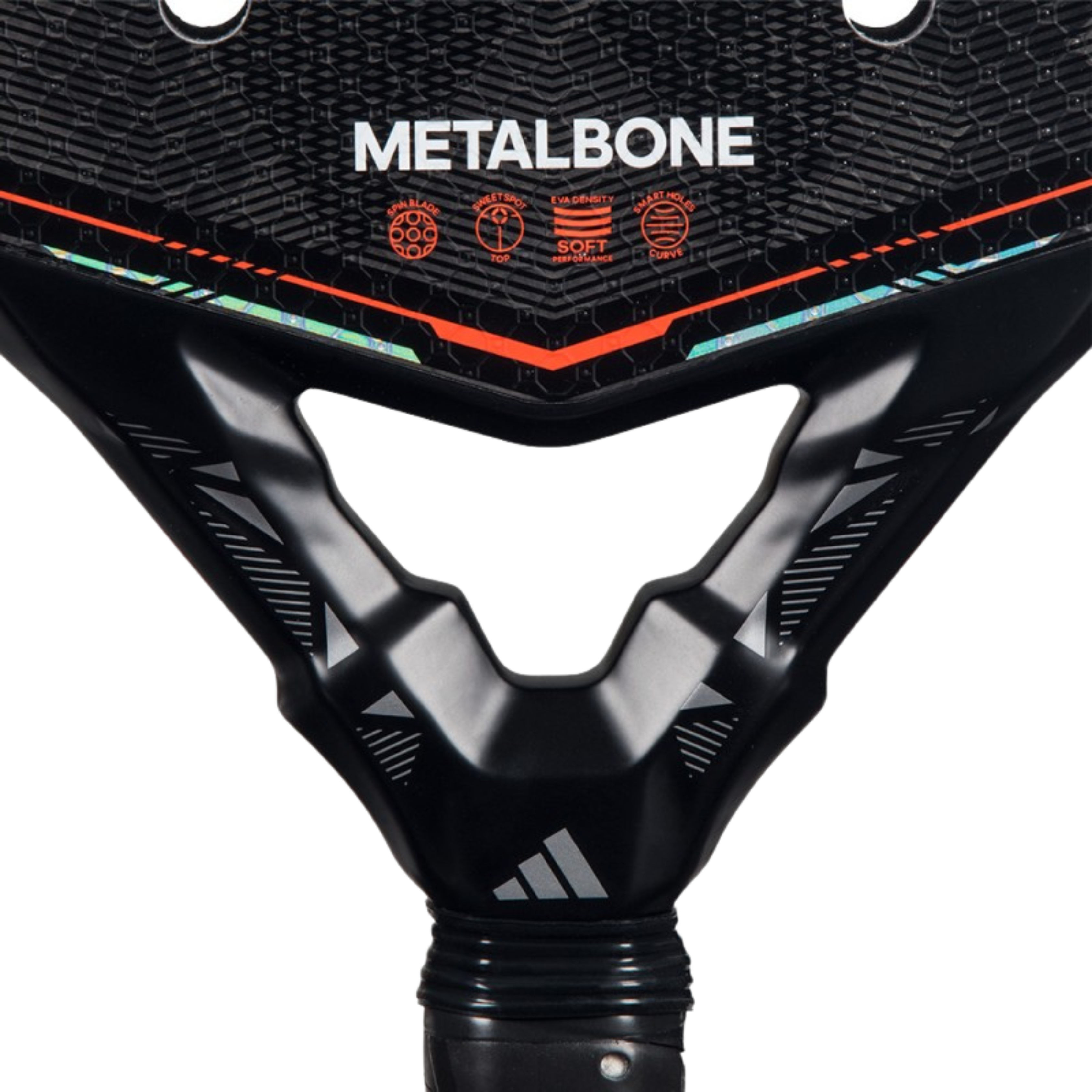 Adidas Metalbone detail - Onyx & Bloom Sports
