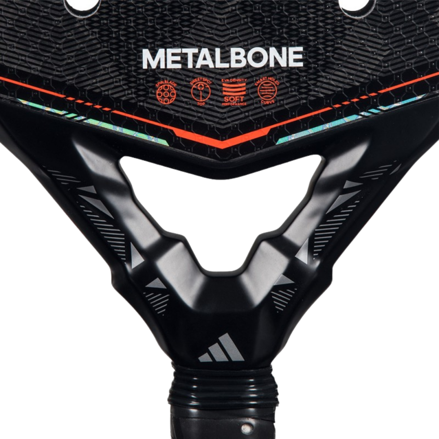 Adidas Metalbone detail - Onyx & Bloom Sports
