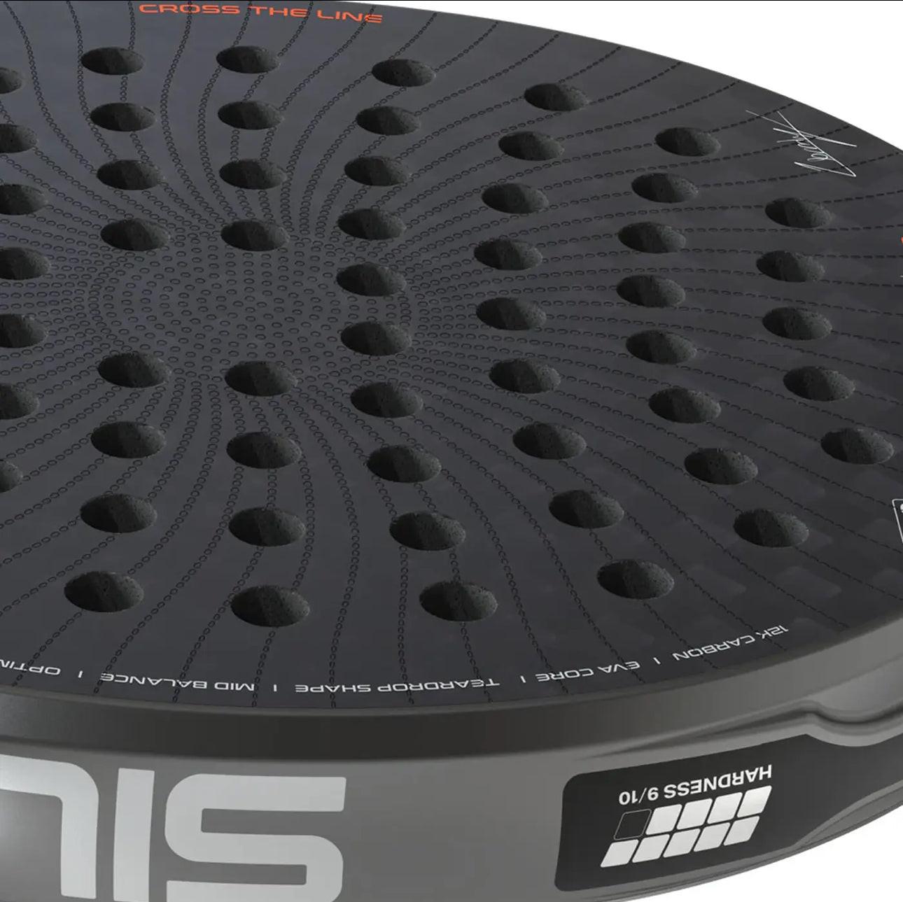 Siux Pegasus Pro 2026 Padel Racket Alex Chozas Grey