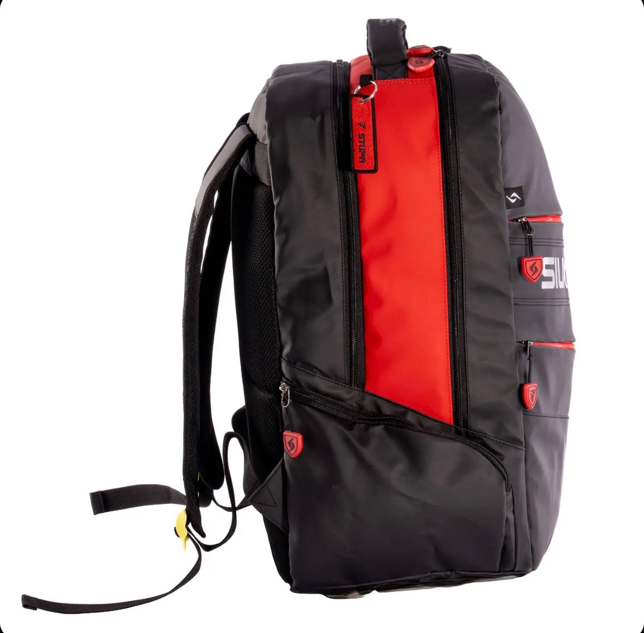 SIUX Electra Stupa Red Backpack back - Onyx & Bloom Sports