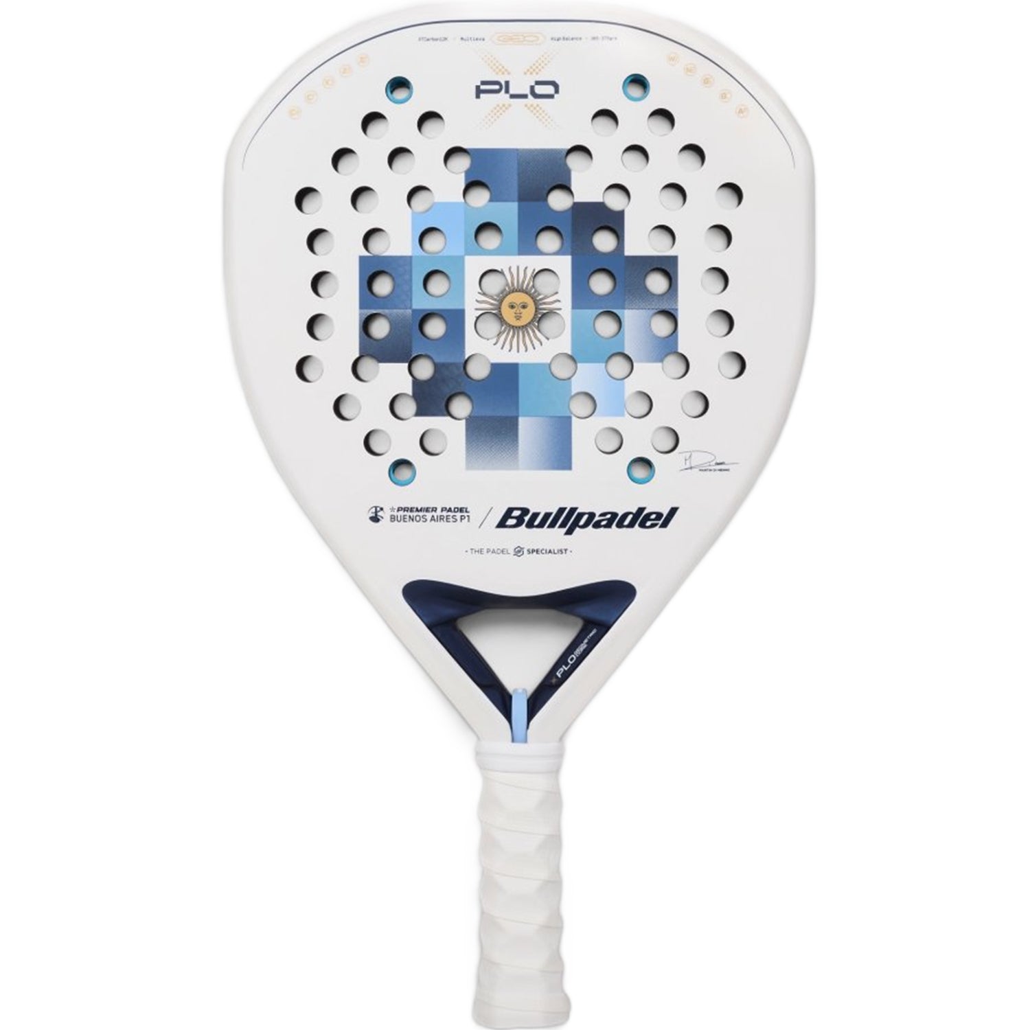 Bullpadel Xplo Argentina 26 Padel Racket Main View Martin Di Nenno - Onyx & Bloom Sports