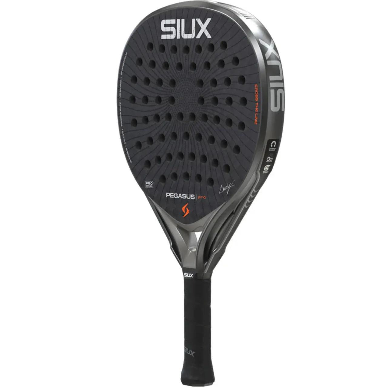 SIUX Pegasus Pro 2026 Racket side view - Onyx & Bloom Sports