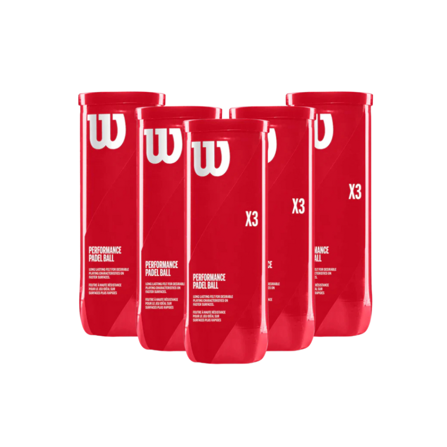 Wilson Padel Balls X3 product view - Onyx & Bloom Sports