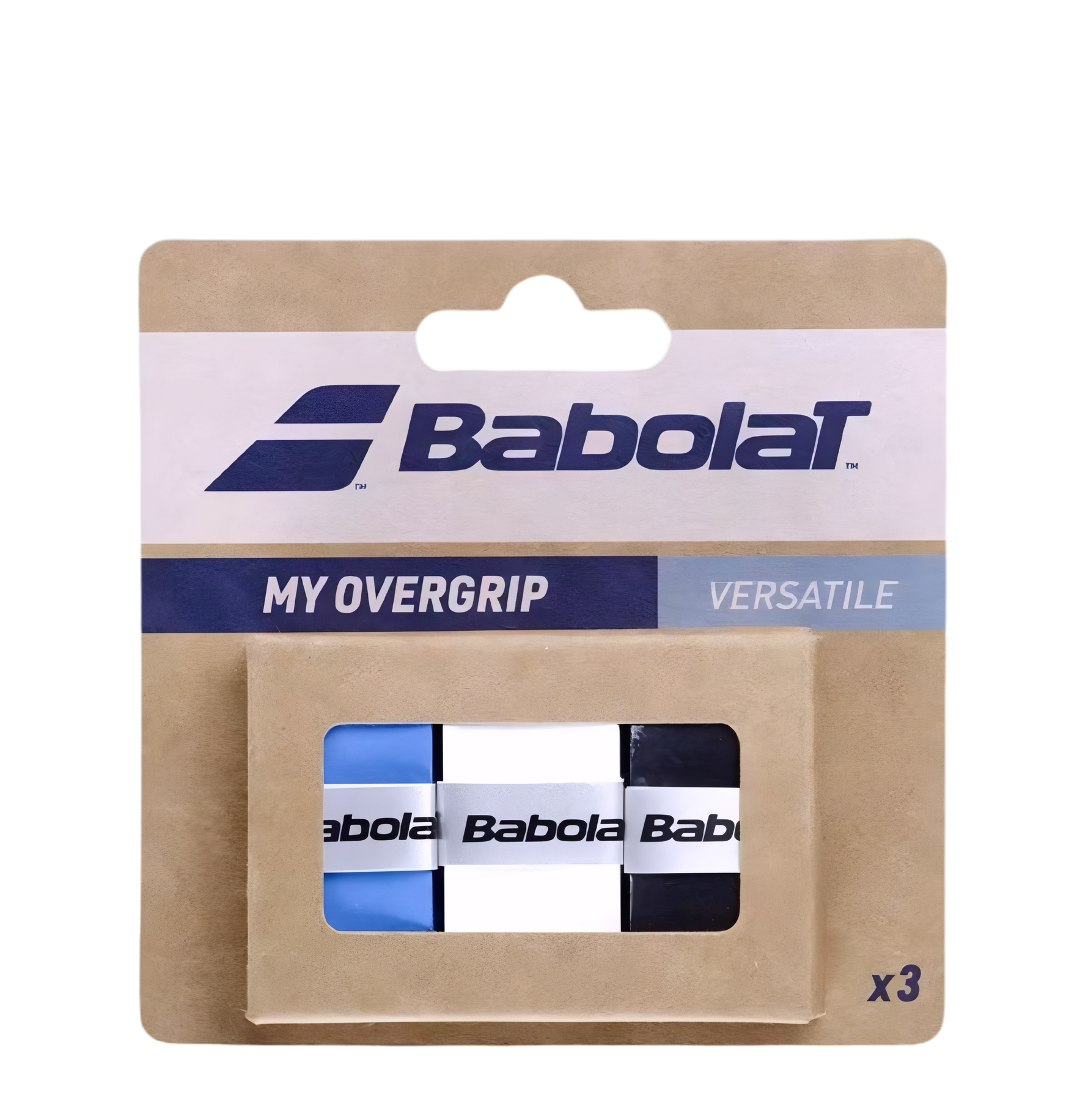 Babolat My Overgrip x3 - Pack of 3 padel grips - Onyx & Bloom