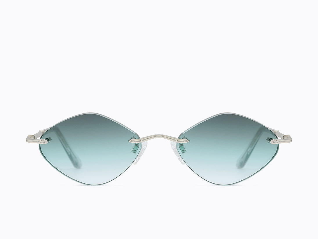 Carolina Lemke Lou Women Sunglasses CL3337-03 Tortoise Smoke Front View - Onyx & Bloom Lifestyle