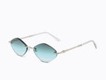 Carolina Lemke Lou Women Sunglasses CL3337-03 Tortoise Smoke Side View - Onyx & Bloom Lifestyle