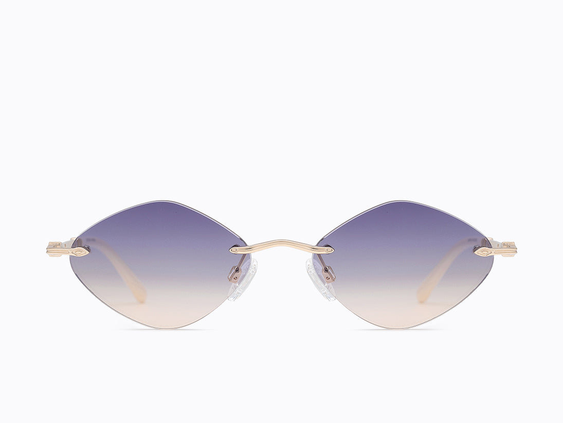 Carolina Lemke Lou Women Sunglasses CL3337-05 Premium Edition Front View - Onyx & Bloom Lifestyle