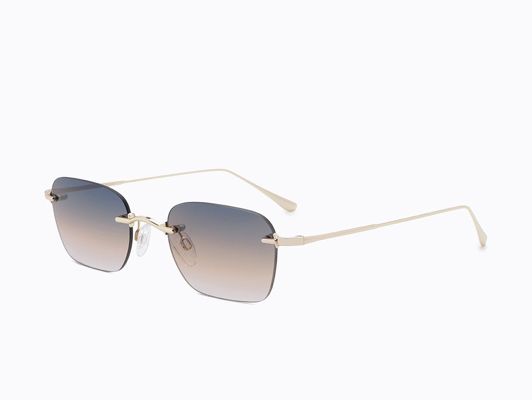 Carolina Lemke Tek Unisex Sunglasses CL6800-11 Side View - Onyx & Bloom Lifestyle