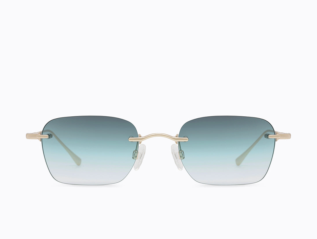 Carolina Lemke Tek Unisex Sunglasses CL6800-13 Front View - Onyx & Bloom Lifestyle