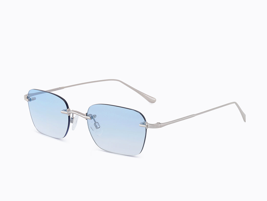 Carolina Lemke Tek Unisex Sunglasses CL6800-14 Side View - Onyx & Bloom Lifestyle