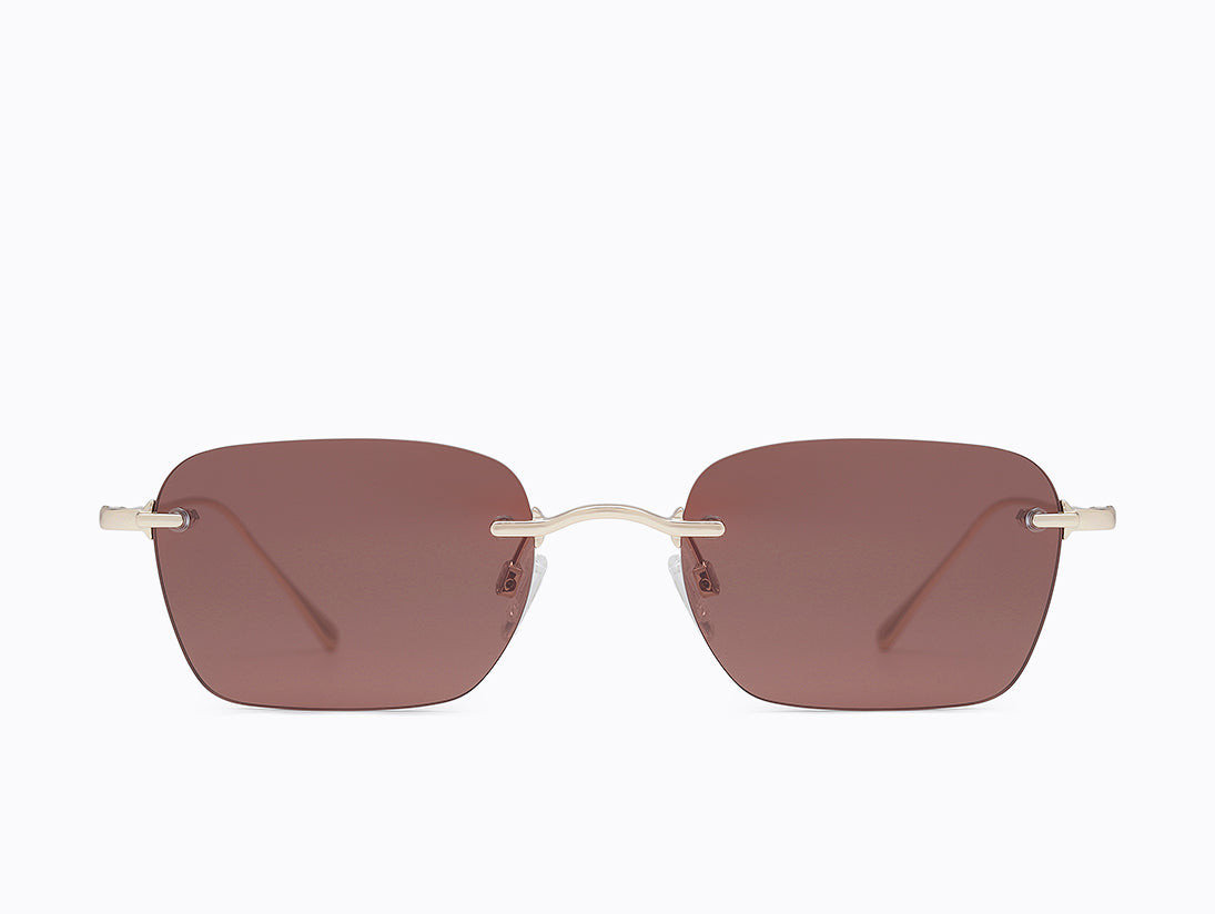 Carolina Lemke Tek Unisex Sunglasses CL6800-15 Front View - Onyx & Bloom Lifestyle