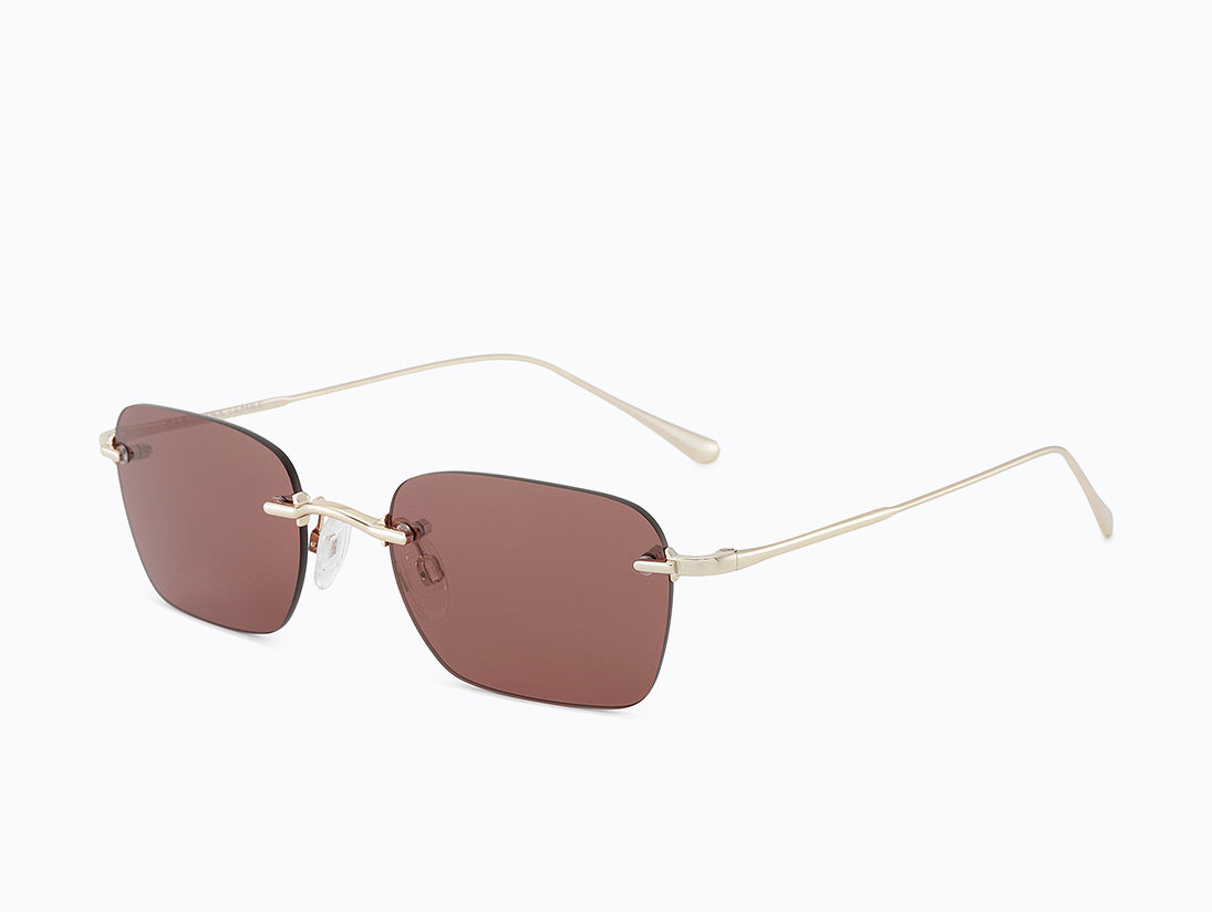 Carolina Lemke Tek Unisex Sunglasses CL6800-15 Side View - Onyx & Bloom Lifestyle
